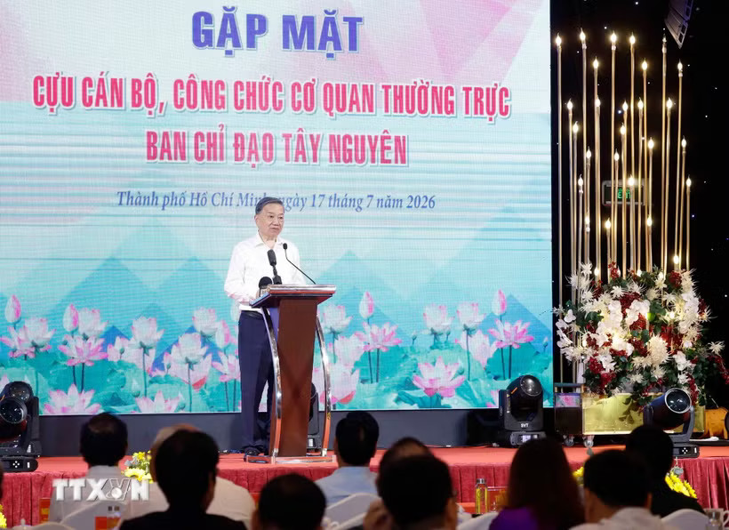 Tổng Bí thư, Chủ tịch nước Tô Lâm phát biểu. (Ảnh: Thống Nhất/TTXVN)