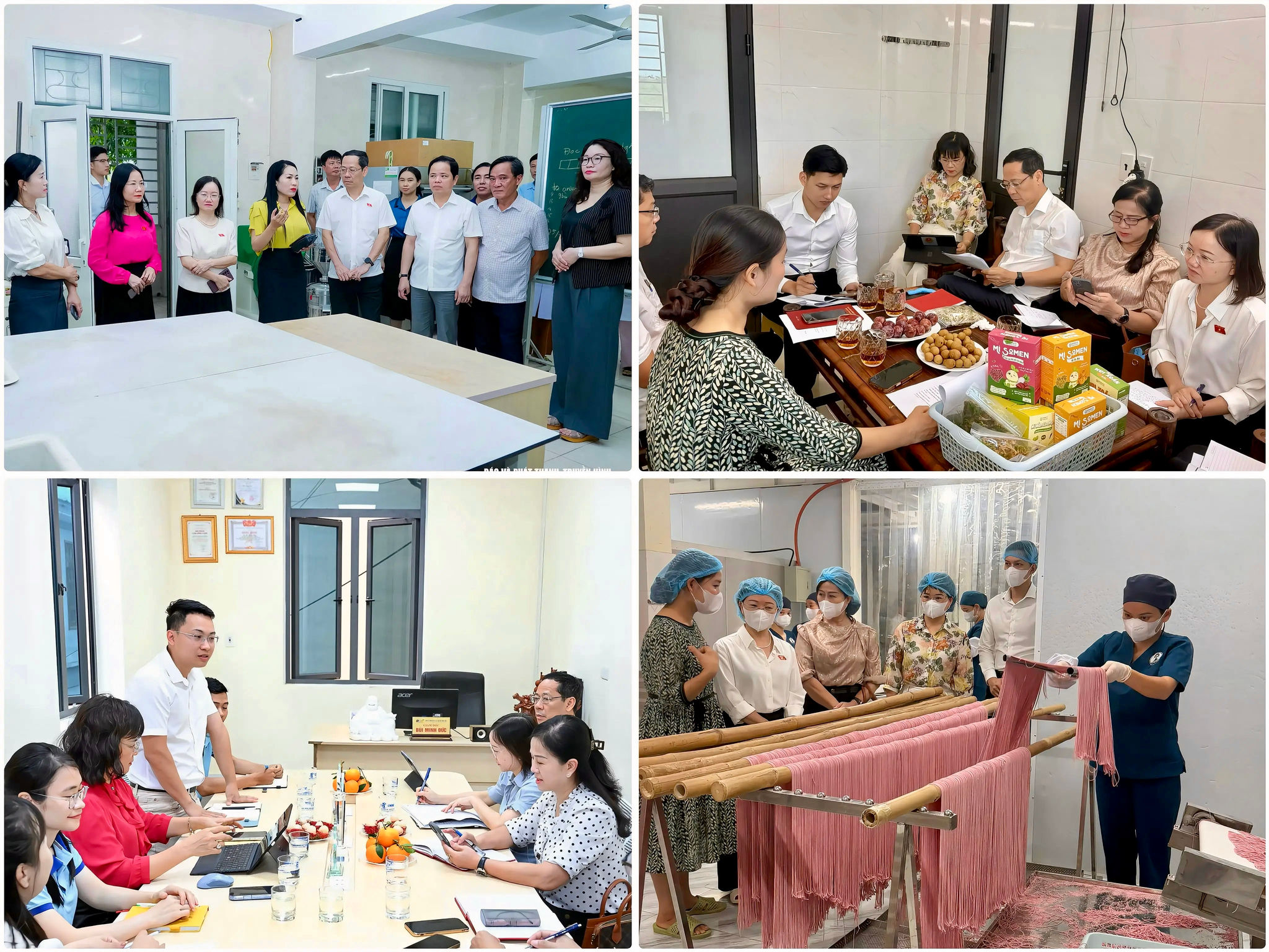 Đoàn ĐBQH tỉnh Nghệ An khảo sát tại các đơn vị.