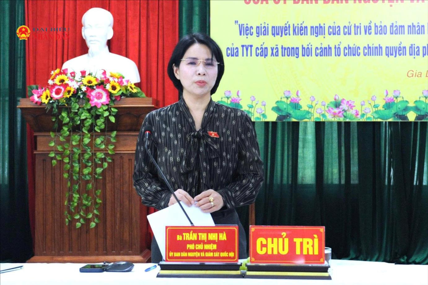 Ủy ban Dân nguyện và Giám sát làm việc với Sở Y tế tỉnh Gia Lai