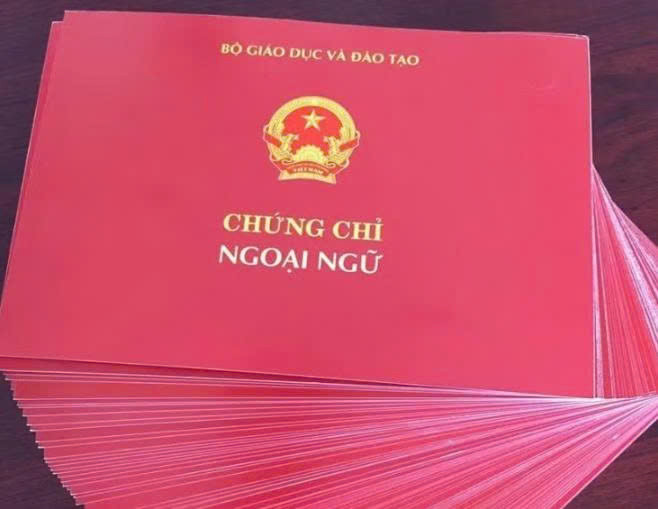 Ảnh minh họa các chứng chỉ
