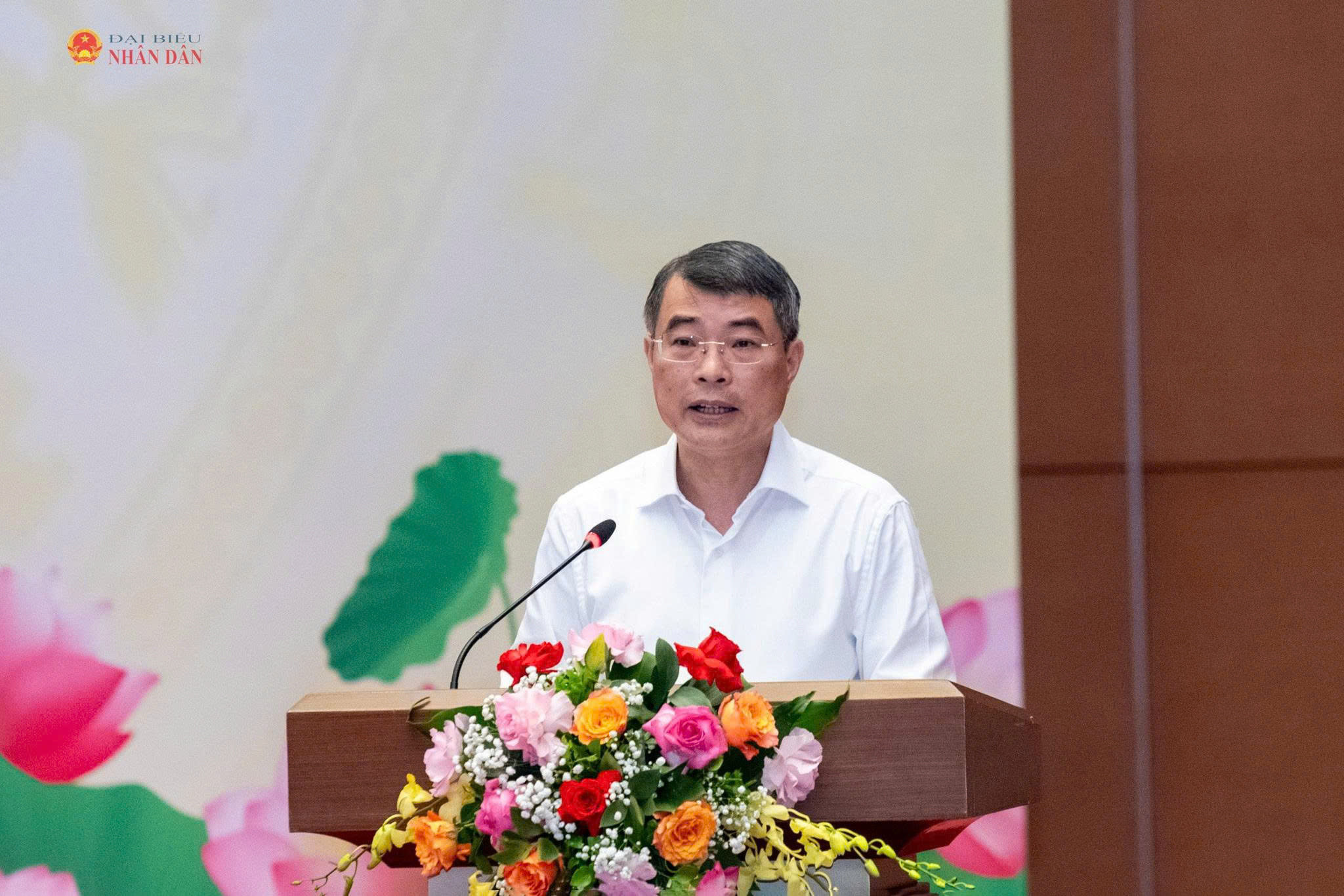 Thủ tướng Lê Minh Hưng phát biểu.