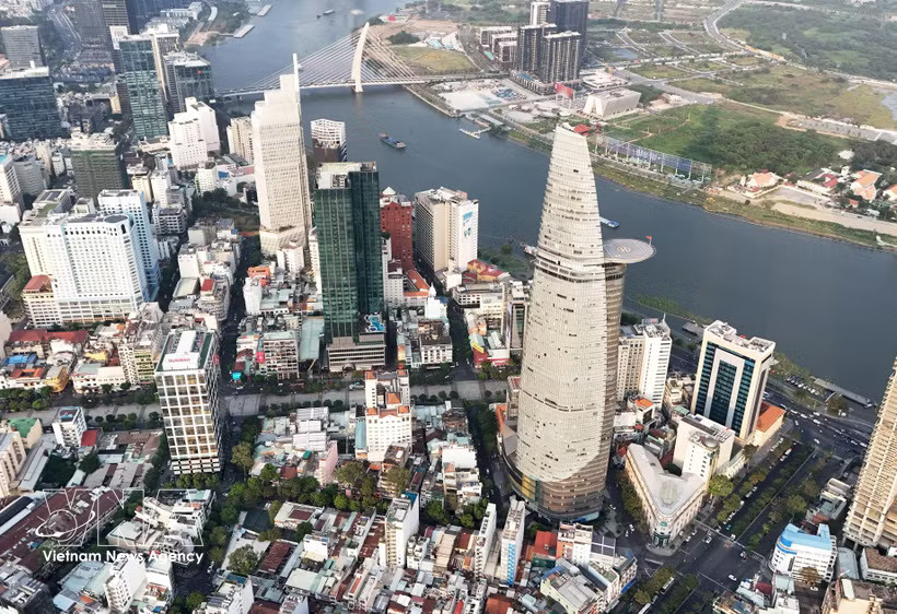 Bitexco Fiancial Tower in Ho Chi Minh City (Photo: VNA)