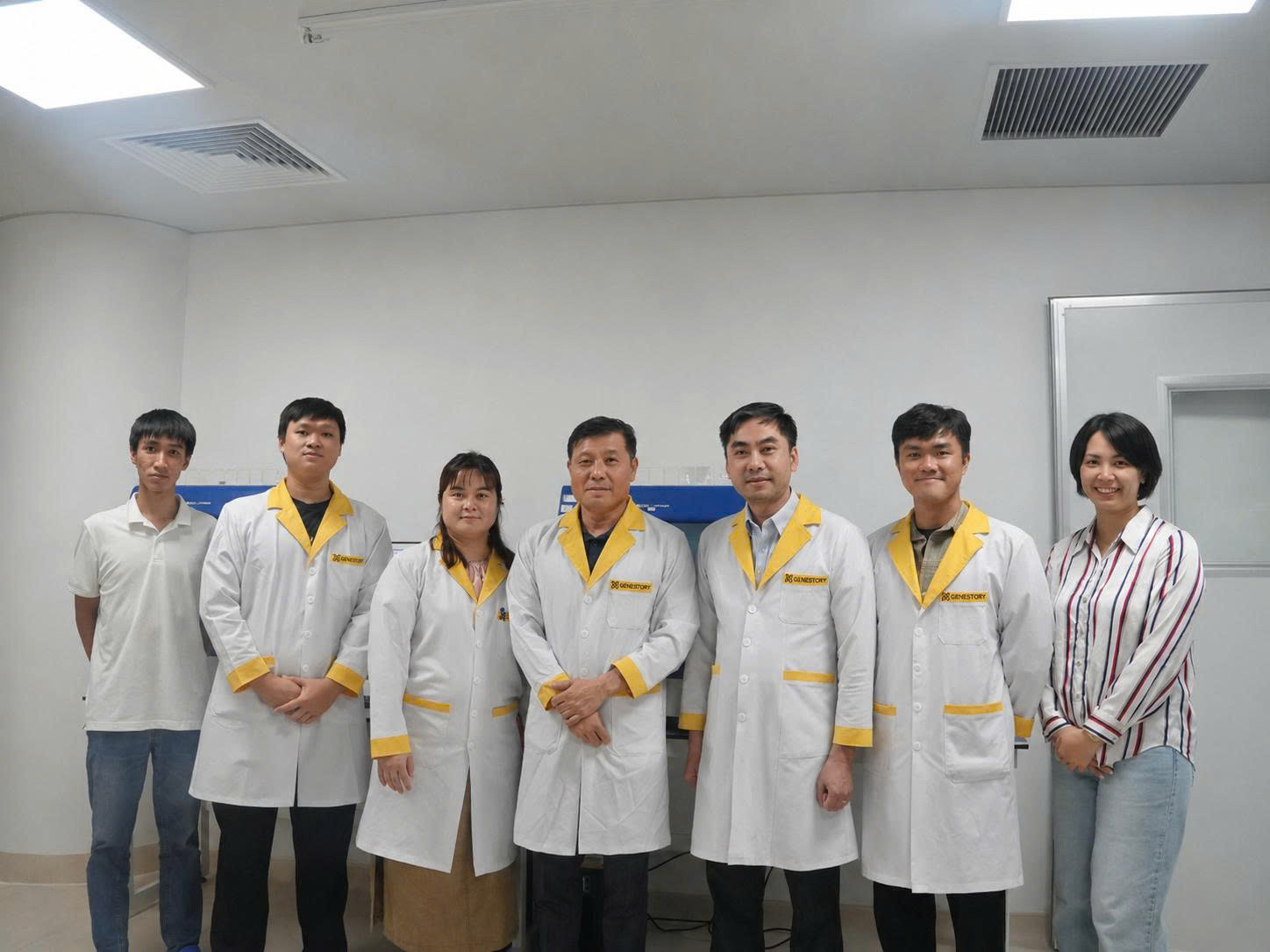 Các nhà nghiên cứu chủ chốt tham gia dự án giải mã 1.000 hệ gen người Việt