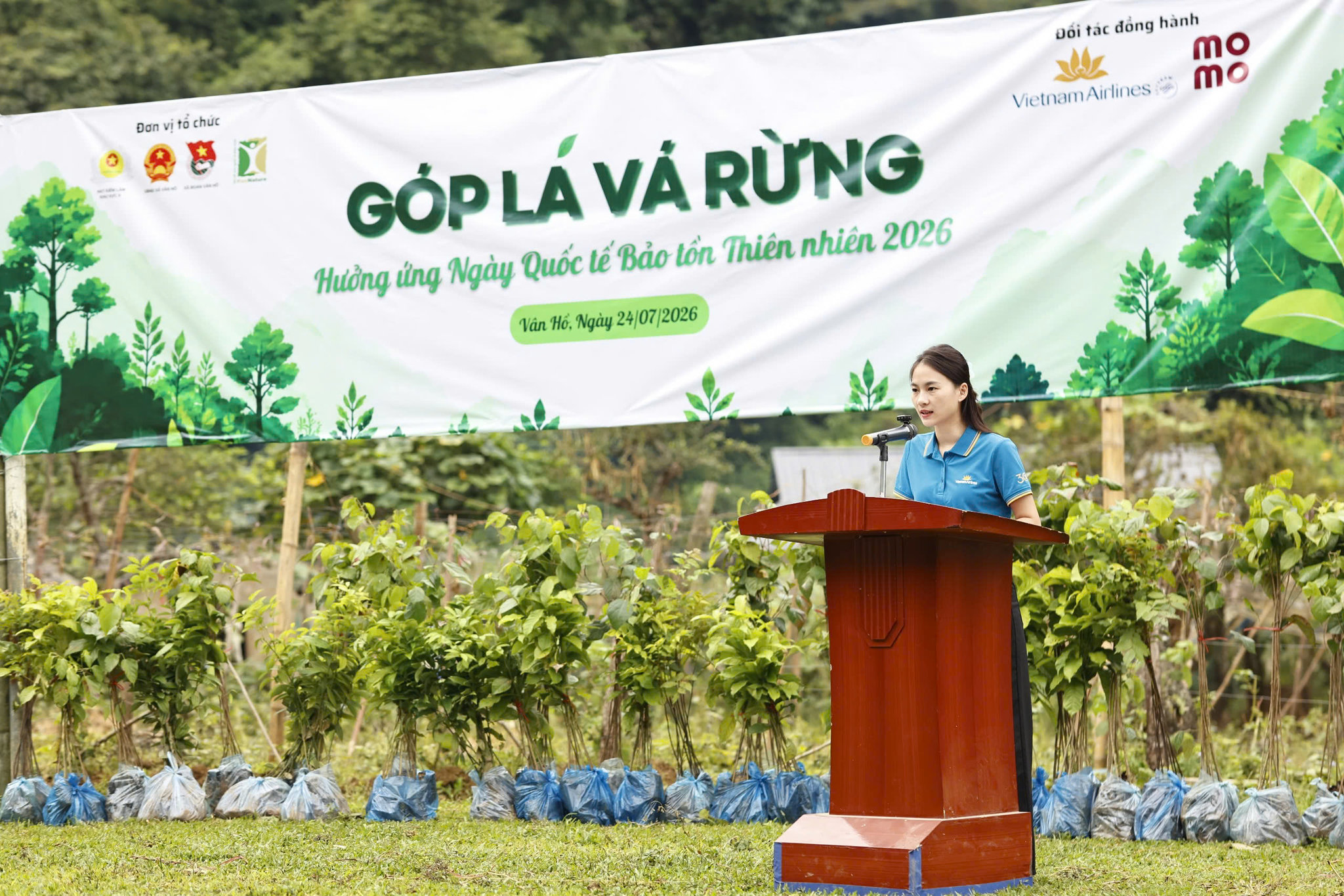 3. Chương trình _Góp Lá Vá Rừng_ tiếp tục được Hãng triển khai