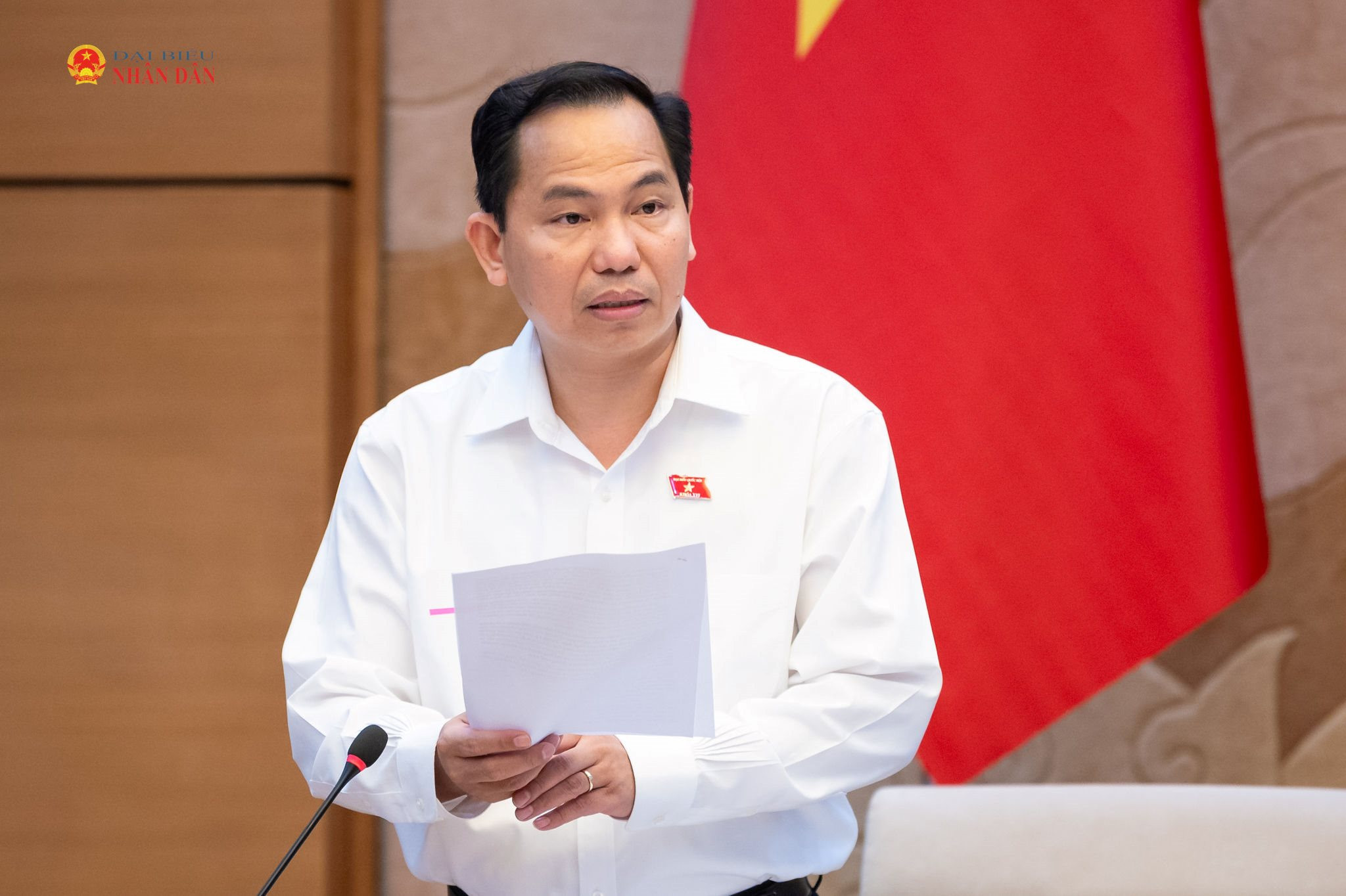 Tổng Thư ký Quốc hội, Chủ nhiệm Văn phòng Quốc hội Lê Quang Mạnh phát biểu khai mạc Hội nghị