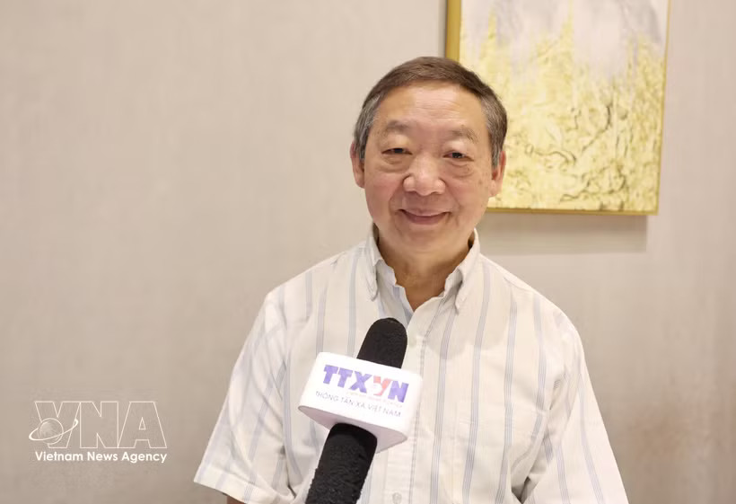 Professor Zhu Chenming, Honourary Director of the Institute of South and Southeast Asian Studies under the Yunnan Academy of Social Sciences (Photo: VNA)