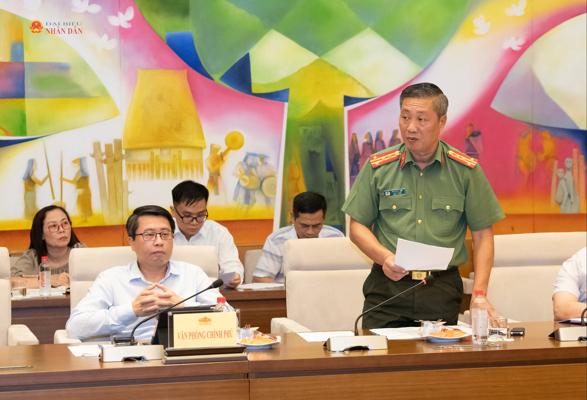 Đại tá, Phó Tư lệnh Bộ Tư lệnh Cảnh vệ Đỗ Xuân Tiệp