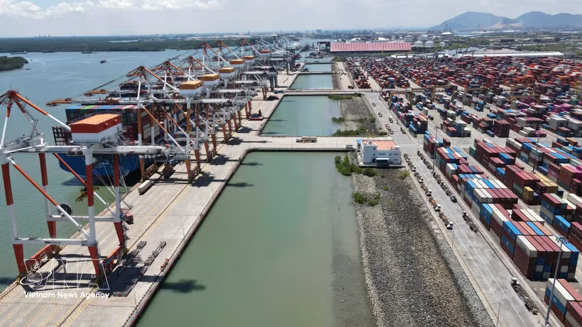 A view of CMIT port in Ho Chi Minh City (Photo: VNA)