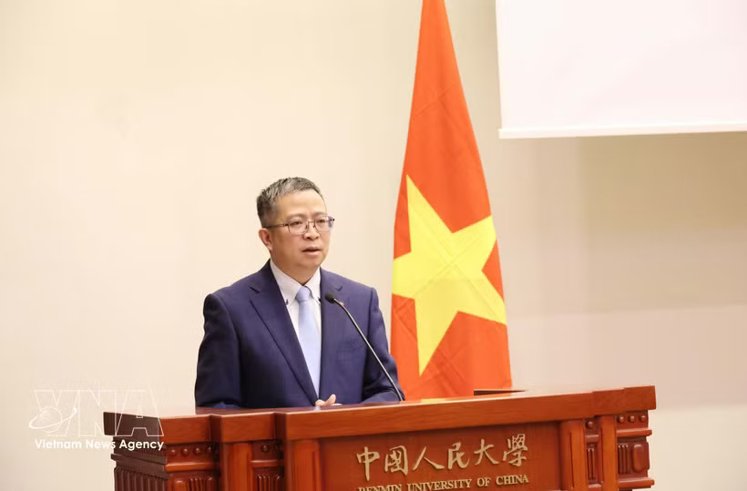 Vietnamese Ambassador to China Pham Thanh Binh (Photo: VNA)