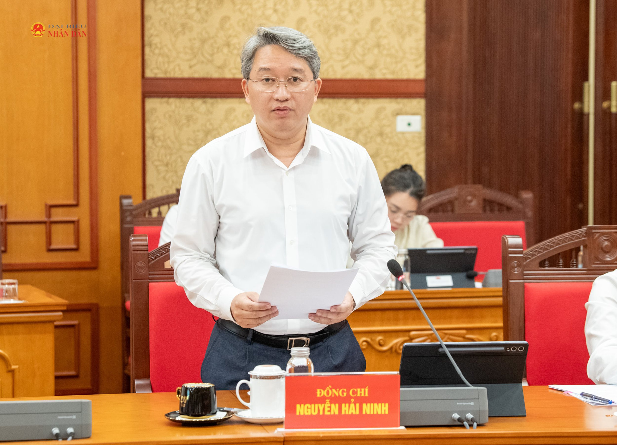 Chánh Văn phòng Trung ương Đảng Nguyễn hải Ninh công bố quyết định