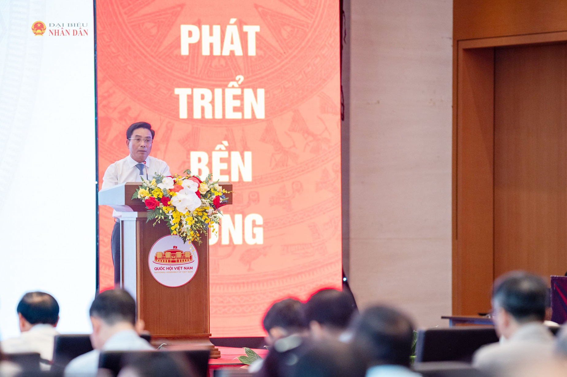 Phó Chủ tịch Quốc hội, Thượng tướng Nguyễn Doãn Anh phát biểu bế mạc Diễn đàn
