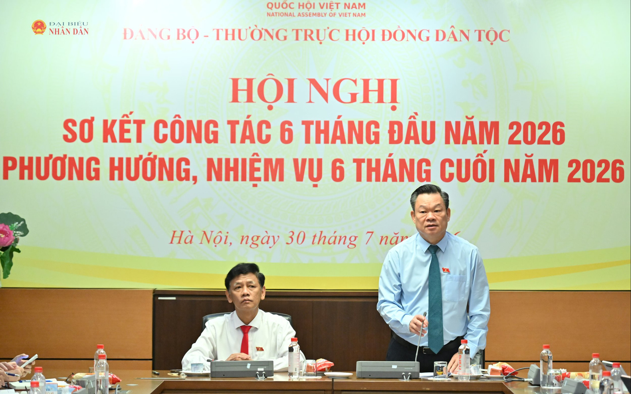 Phó Chủ tịch Thường trực Hội đồng Dân tộc Hoàng Duy ChinhVQK_1026