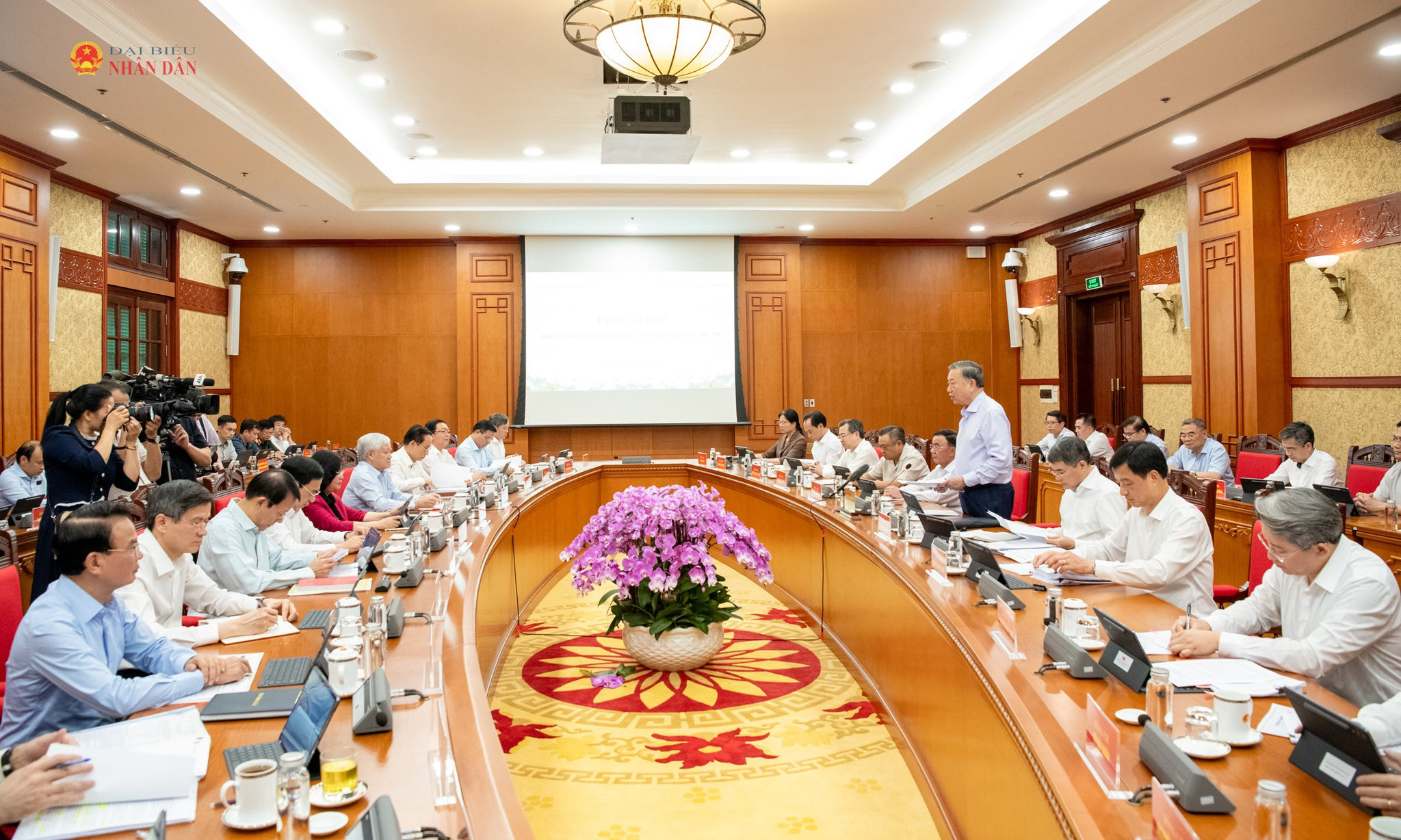 Tổng Bí thư Tô Lâm phát biểu tại hội nghị..3
