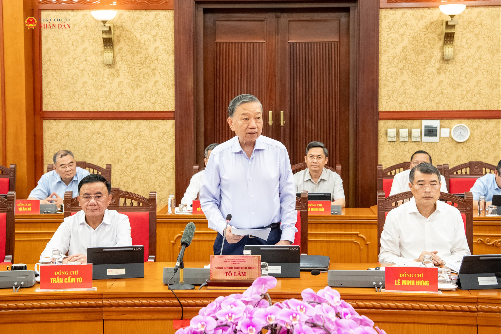 Tổng Bí thư Tô Lâm phát biểu tại hội nghị.5