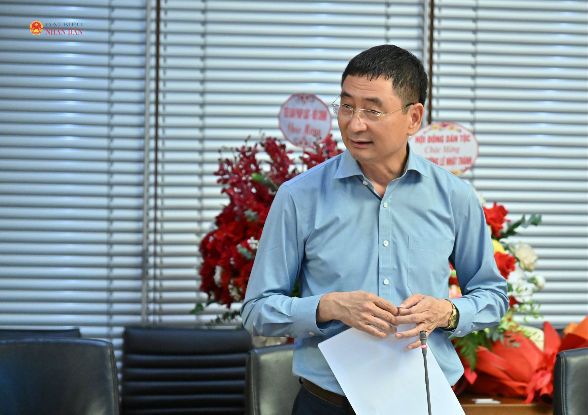 Vụ trưởng Vụ Dân tộc Triệu Văn Bình