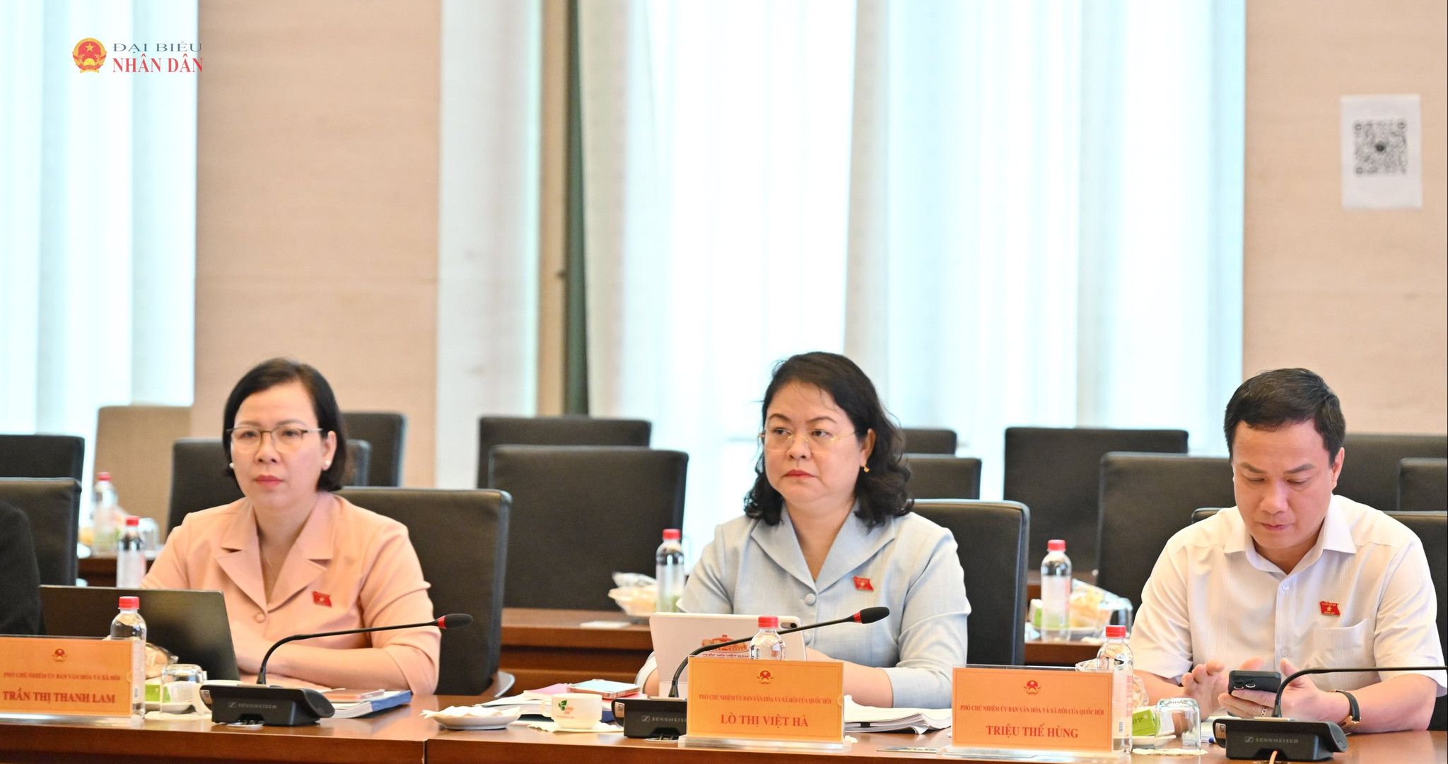 Các đại biểu tại phiên họp