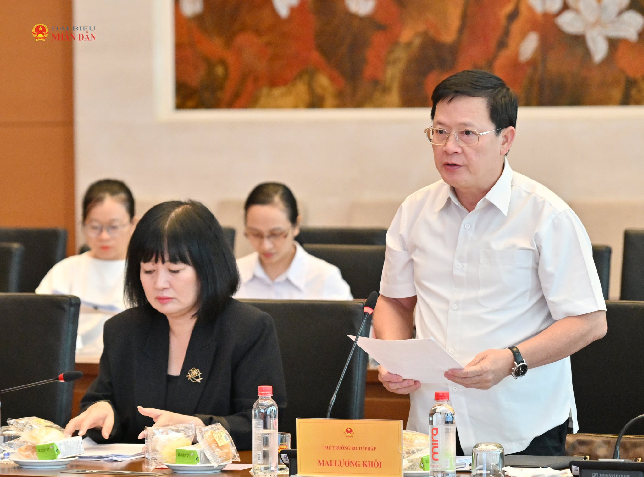 Thứ trưởng Bộ Tư pháp Mai Lương Khôi