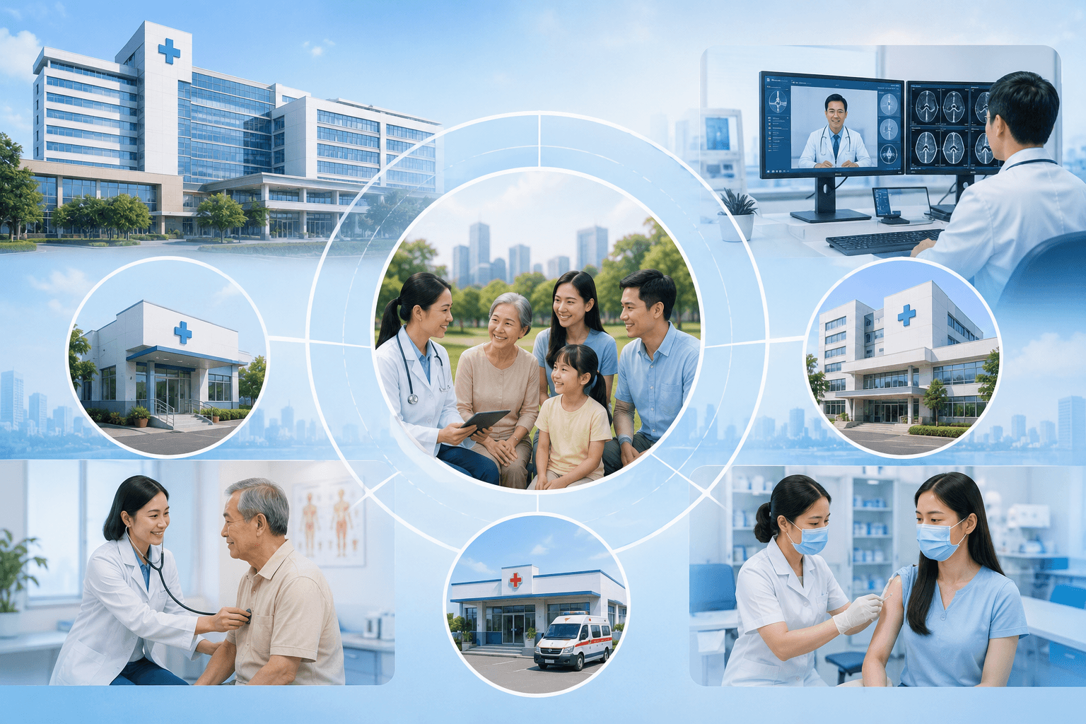 TP. Hồ Chí Minh Xây dựng hệ thống y tế đa tầng, đa cực, đa trung tâm 1