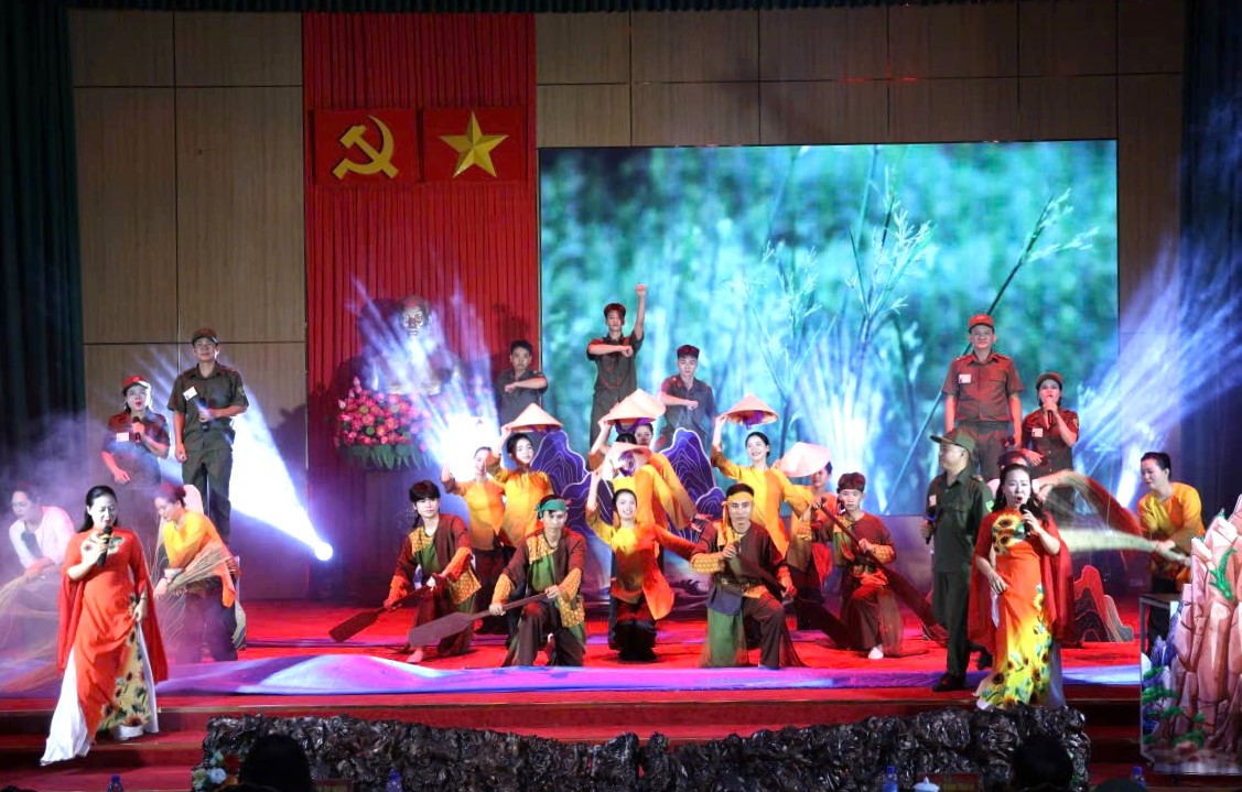 Một số tiết mục tham gia Hội thi. (