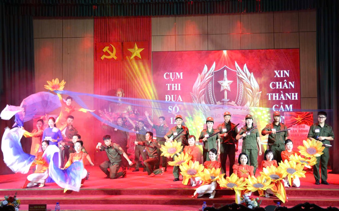 Một số tiết mục tham gia Hội thi. (