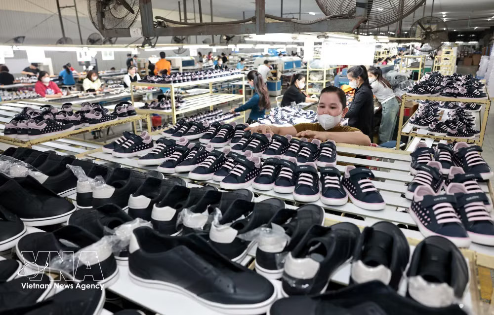 Leather and shoes are an export item to the British market (Photo: VNA) vnanet-potal-thuc-day-xuat-khau-sang-thi-truong-vuong-quoc-anh-8754031-1.jpg