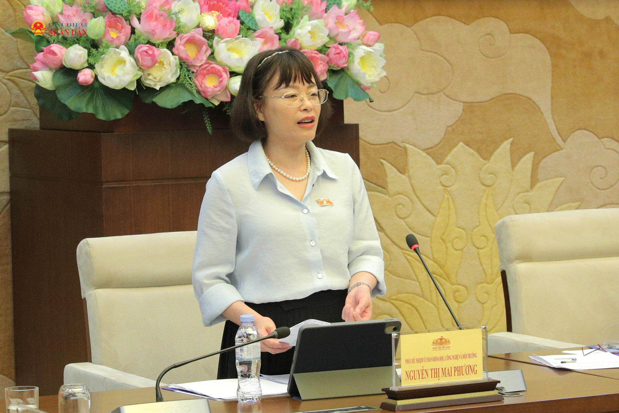 Phó Chủ nhiệm Ủy ban Khoa học, Công nghệ và Môi trường Nguyễn Thị Mai Phương