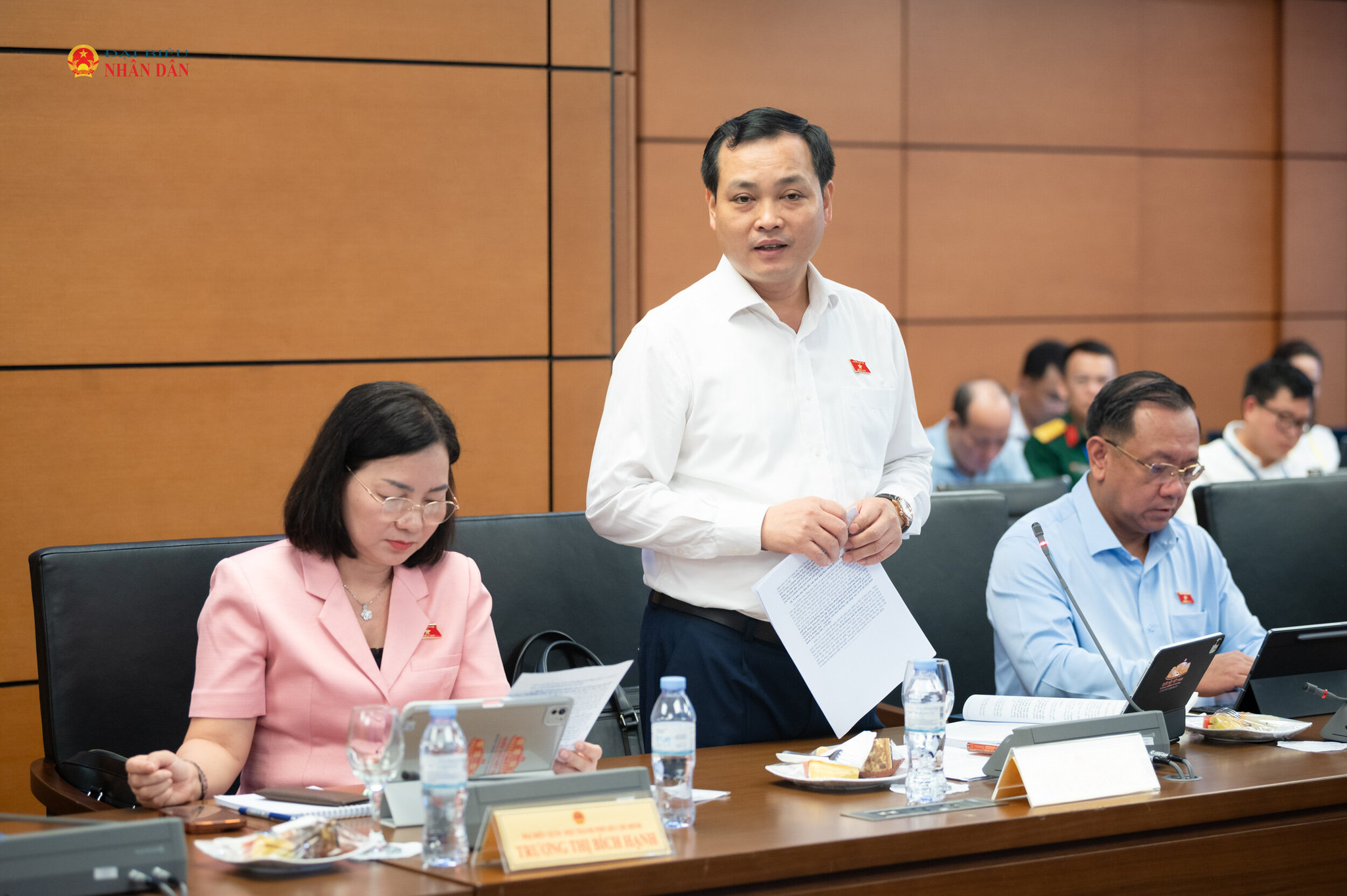 ĐBQH Lê Văn Đông phát biểu