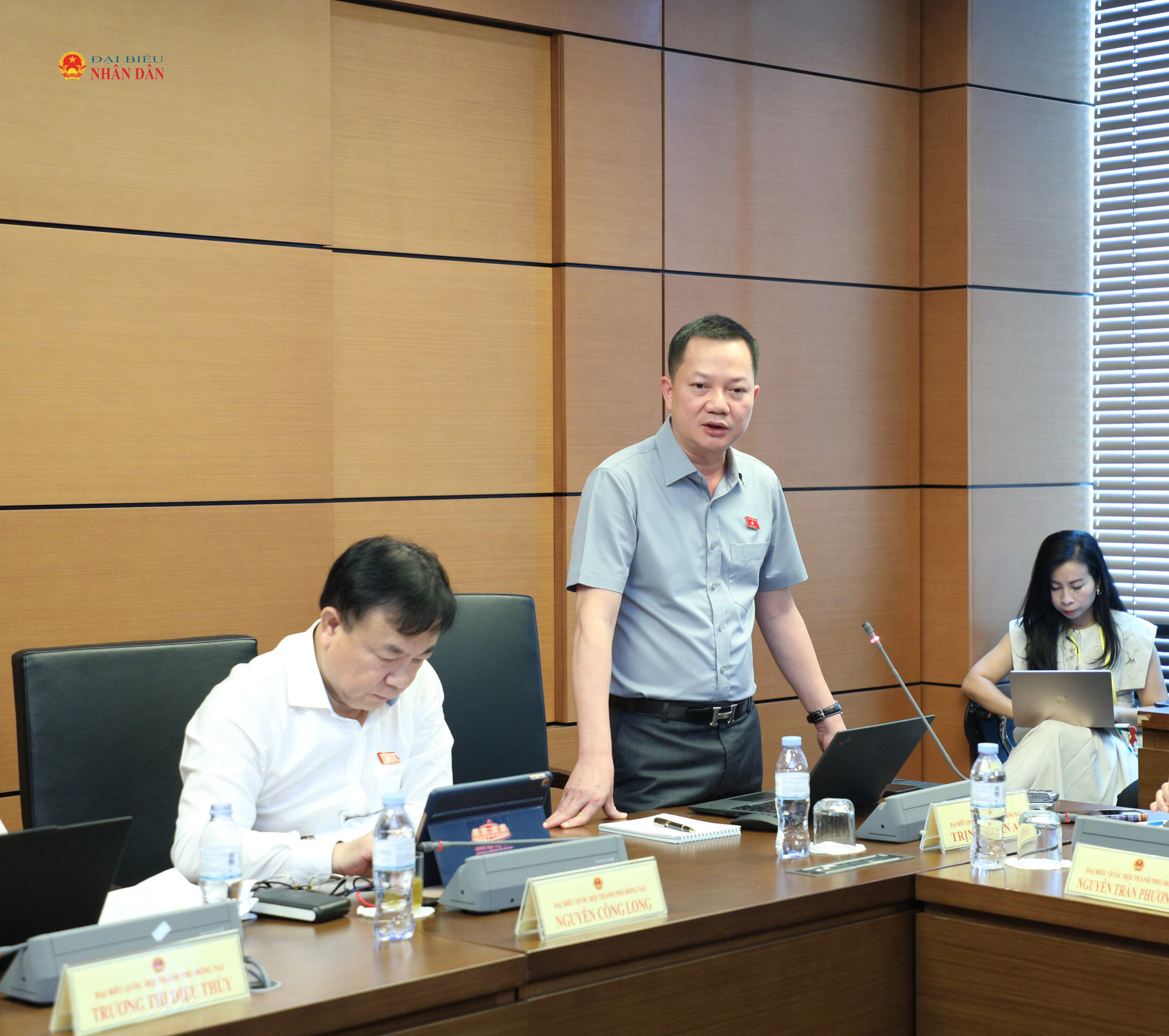 Đại biểu Trịnh Xuân An (Đồng Nai) phát biểu thảo luận tại tổ 