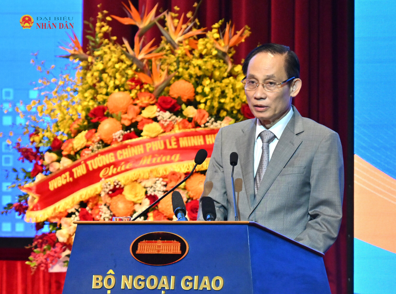 Bộ trưởng Bộ Ngoại giao Lê Hoài TrungVQK_2648