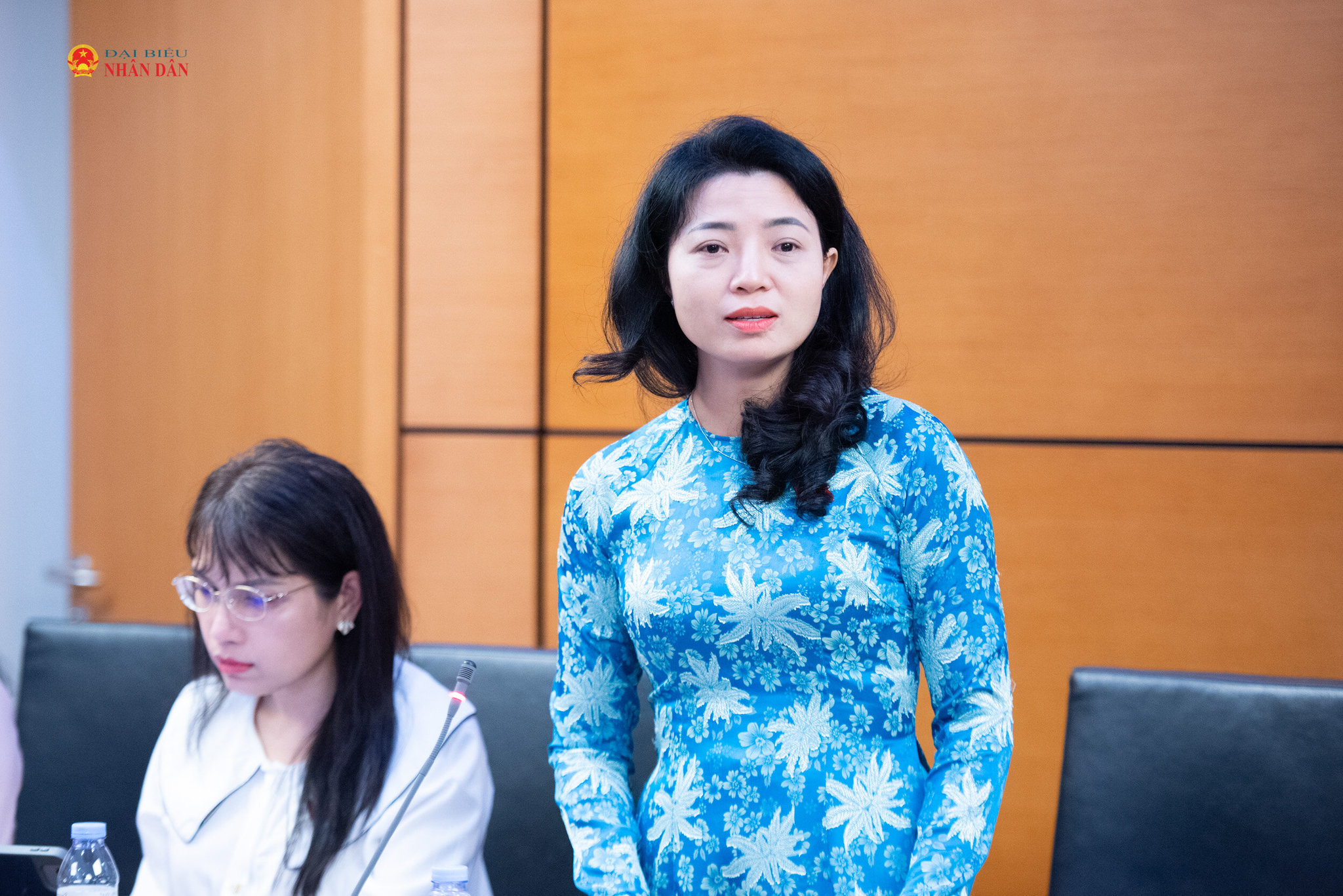 ĐBQH Huỳnh Kim Minh Tâm (An Giang) phát biểu