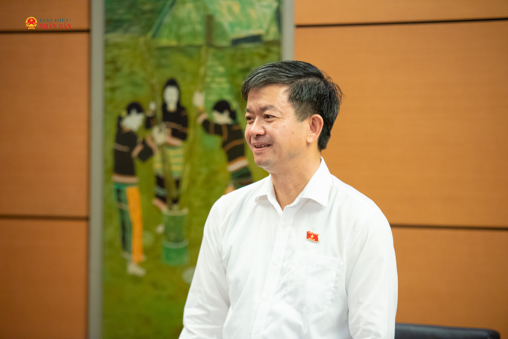 ĐBQH Lê Quang Tùng (An Giang) phát biểu
