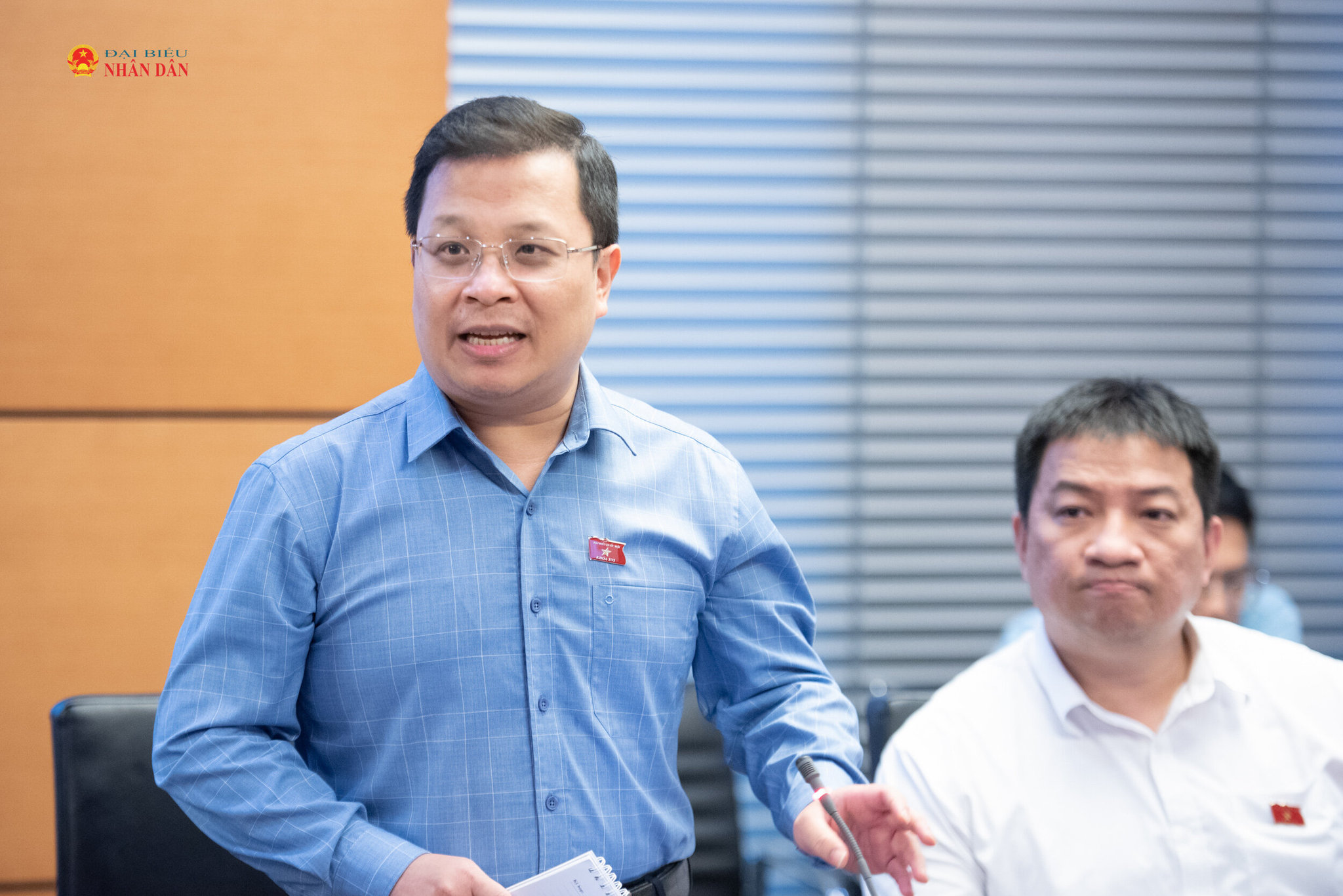 ĐBQH Nguyễn Danh Tú (An Giang) phát biểu