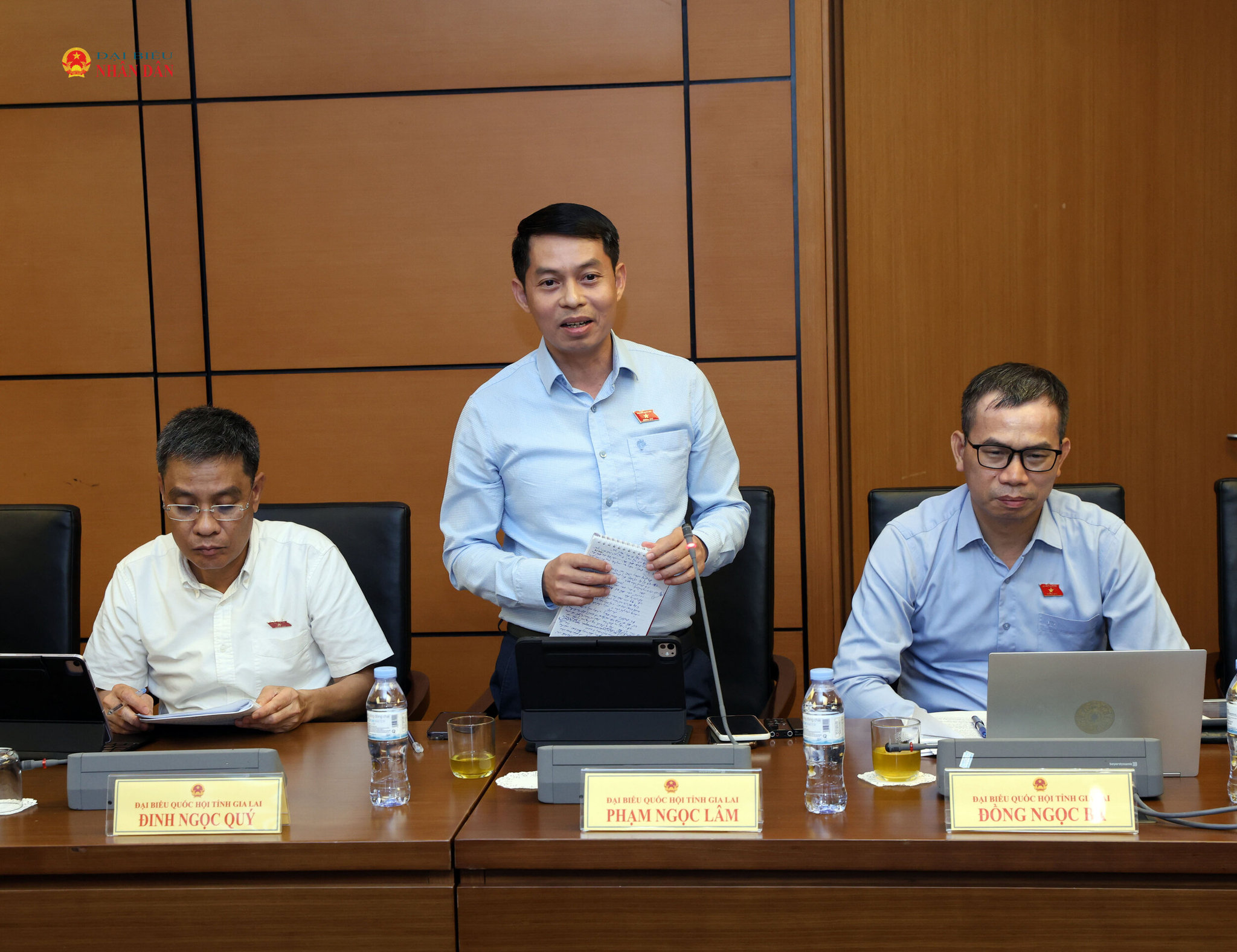 ĐBQH Phạm Ngọc Lâm (Gia Lai) phát biểu