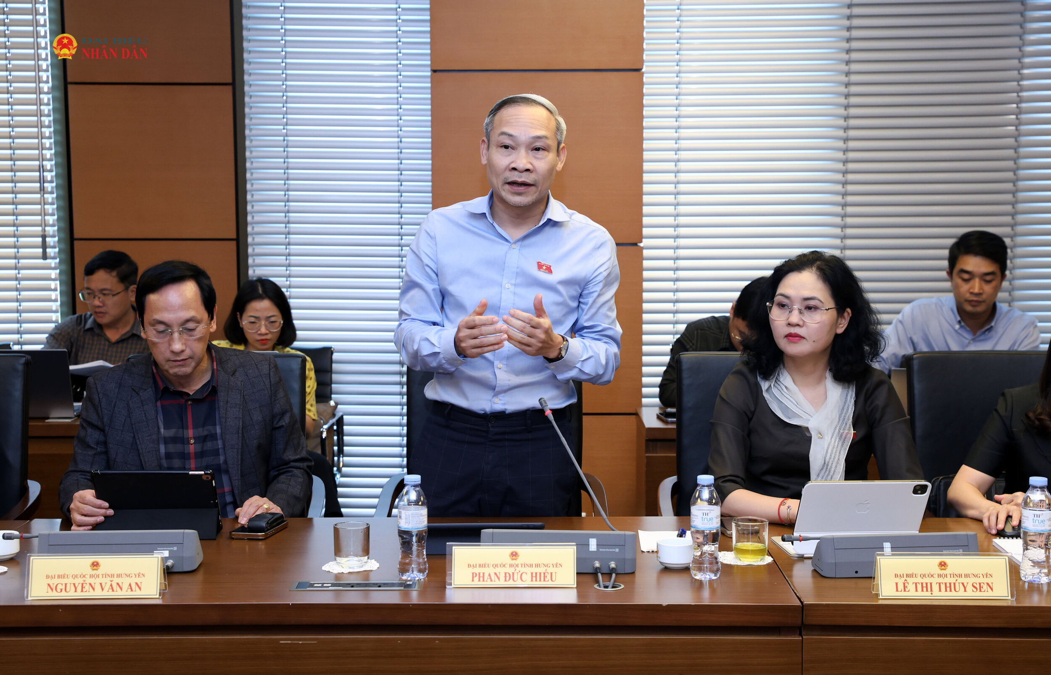 ĐBQH Phan Đức Hiếu (Hưng Yên) phát biểu