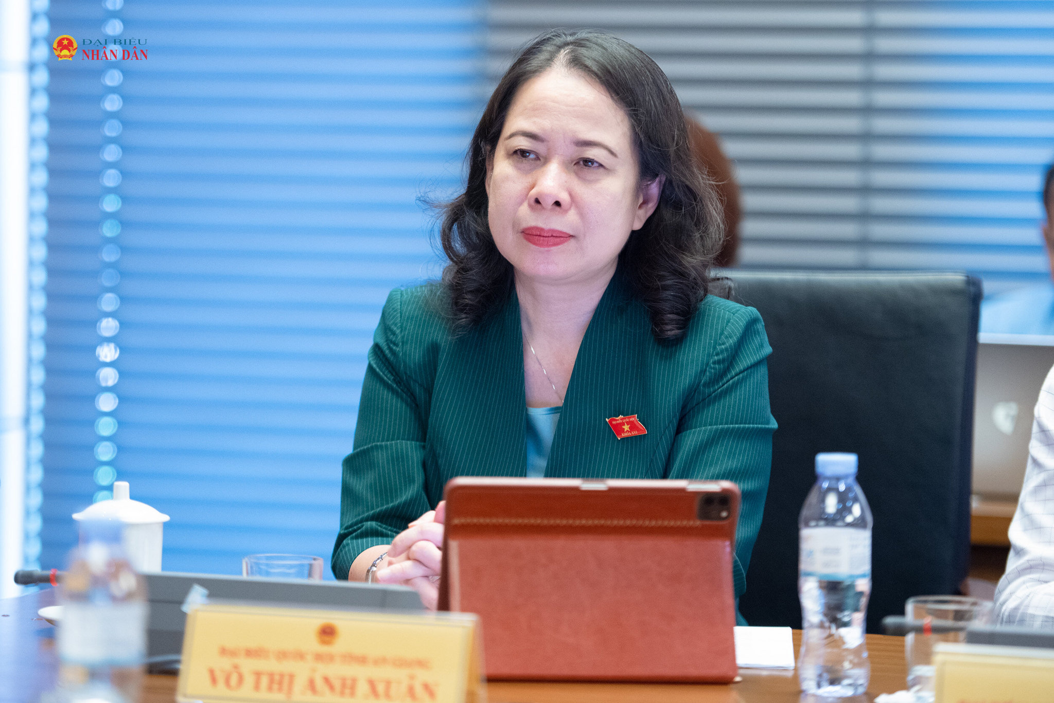 ĐBQH Võ Thị Ánh Xuân (An Giang). (2)