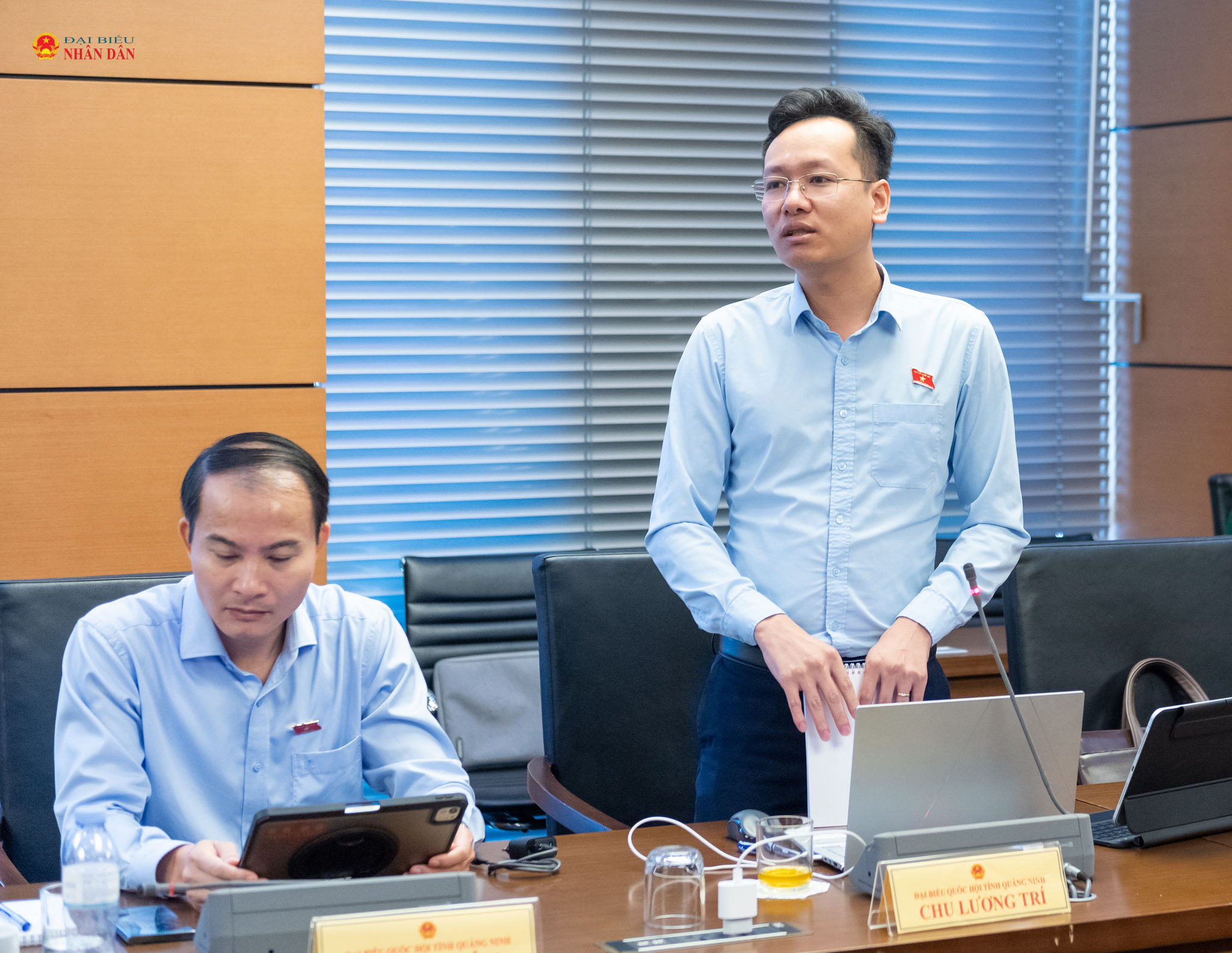 ĐBQH Chu Lương Trí (Quảng Ninh) phát biểu. Ảnh: Mạnh Hưng