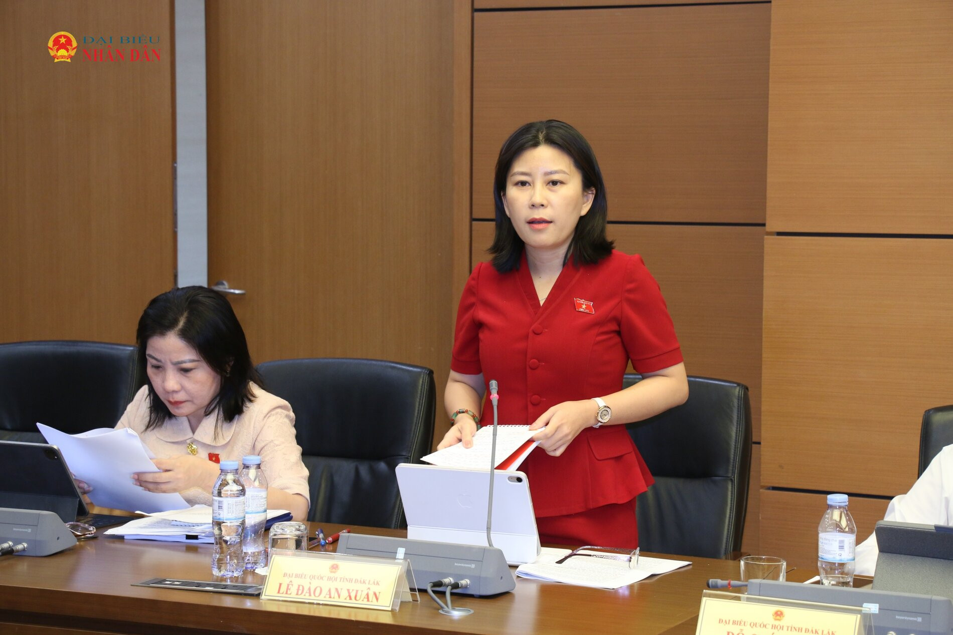 ĐBQH Lê Đào An Xuân (Đắk Lắk) phát biểu