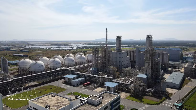 A view of Hyosung chemical plant, a RoK-invested project in Tan Phuoc ward, Ho Chi Minh City. (Photo:: VNA)