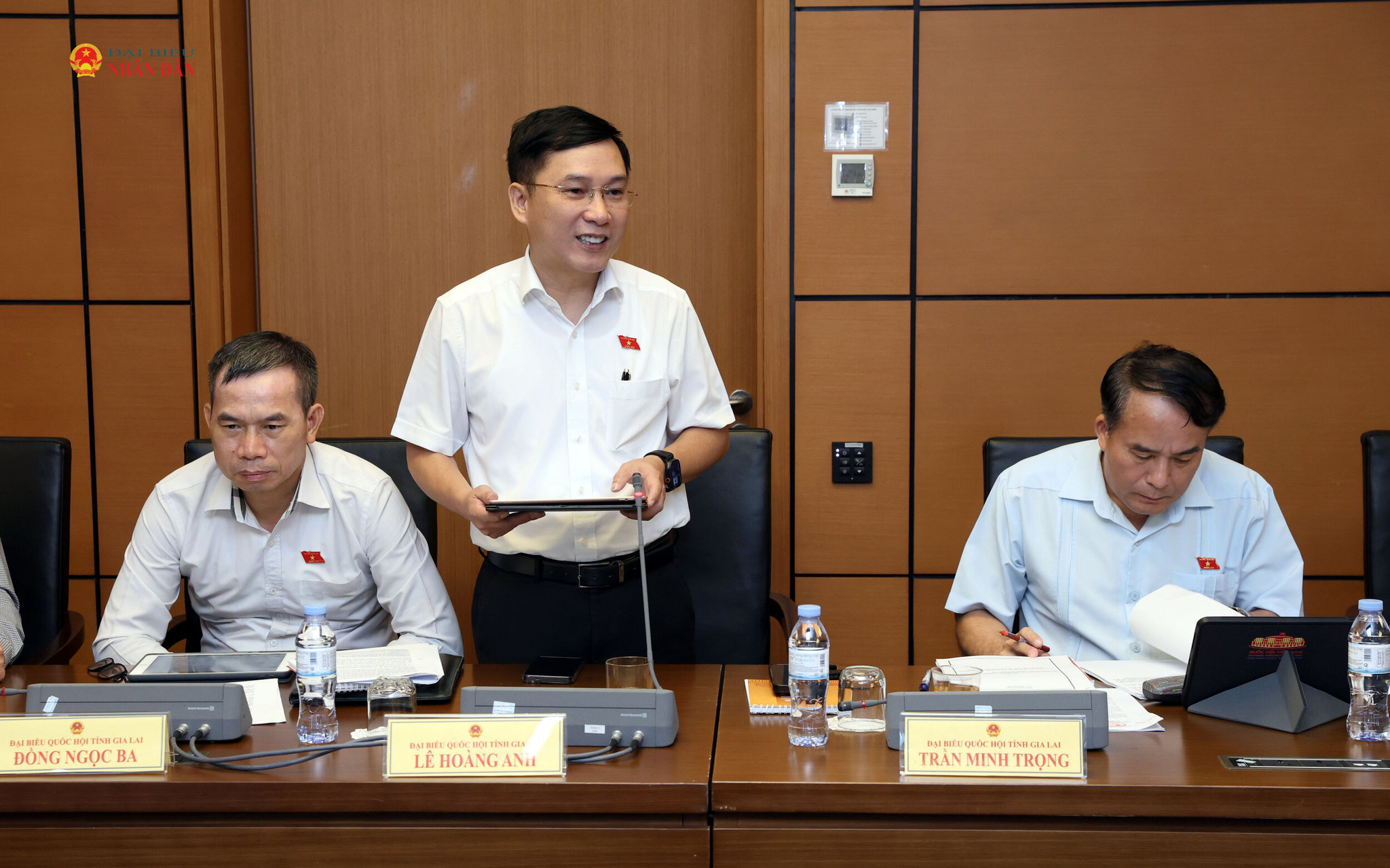 ĐBQH Lê Hoàng Anh (Gia Lai) phát biểu