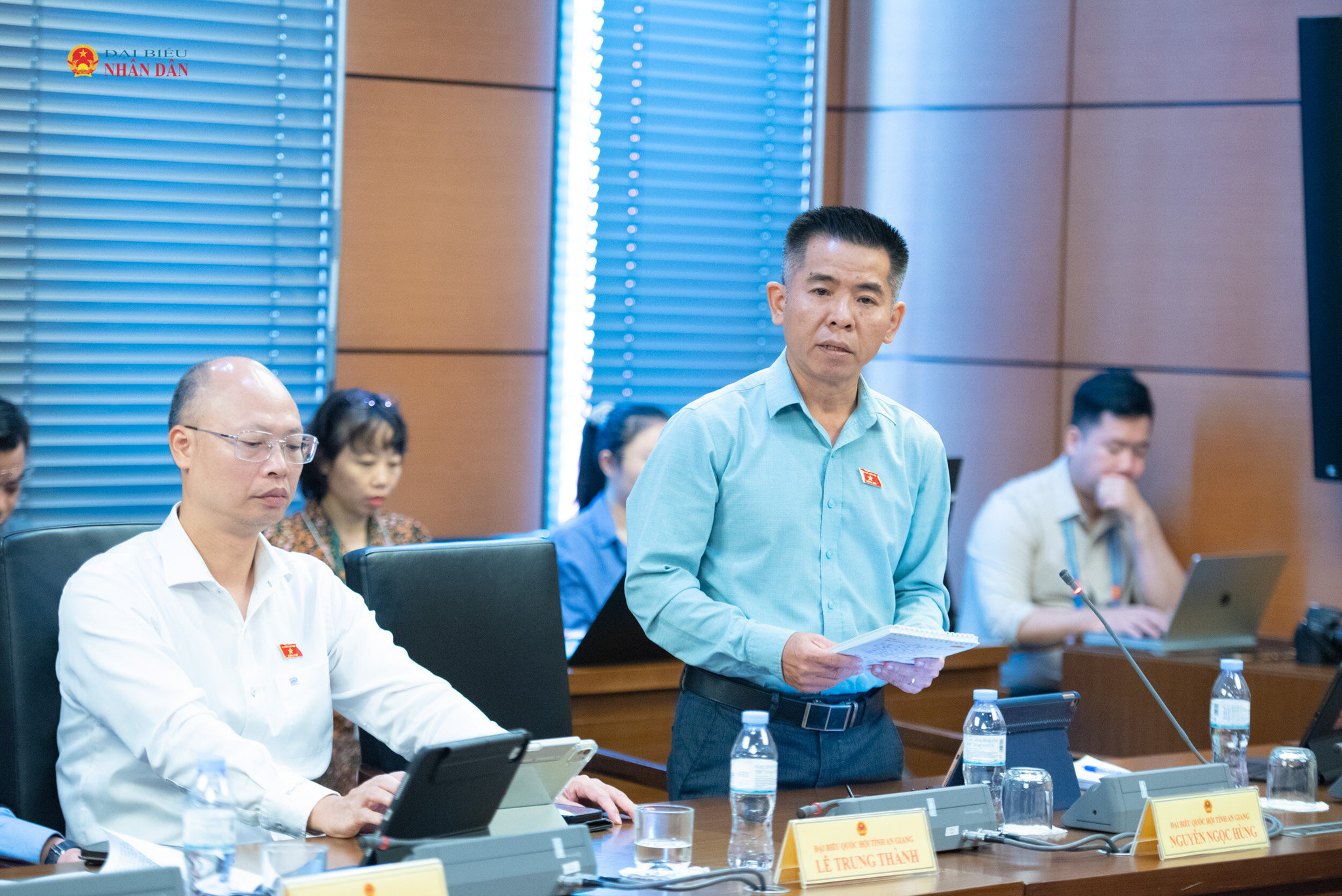 ĐBQH Nguyễn Danh Tú (An Giang) phát biểu