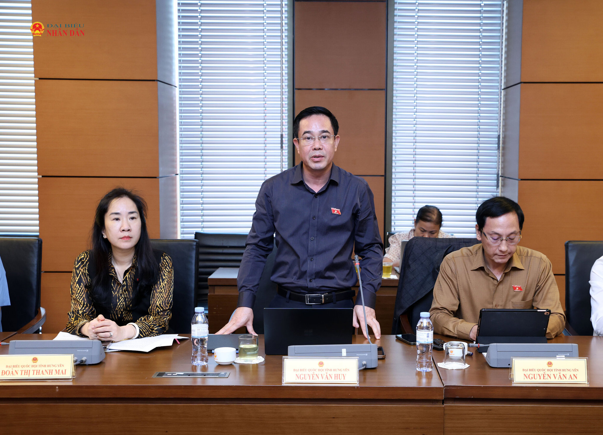 ĐBQH Nguyễn Văn Huy (Hưng Yên) phát biểu
