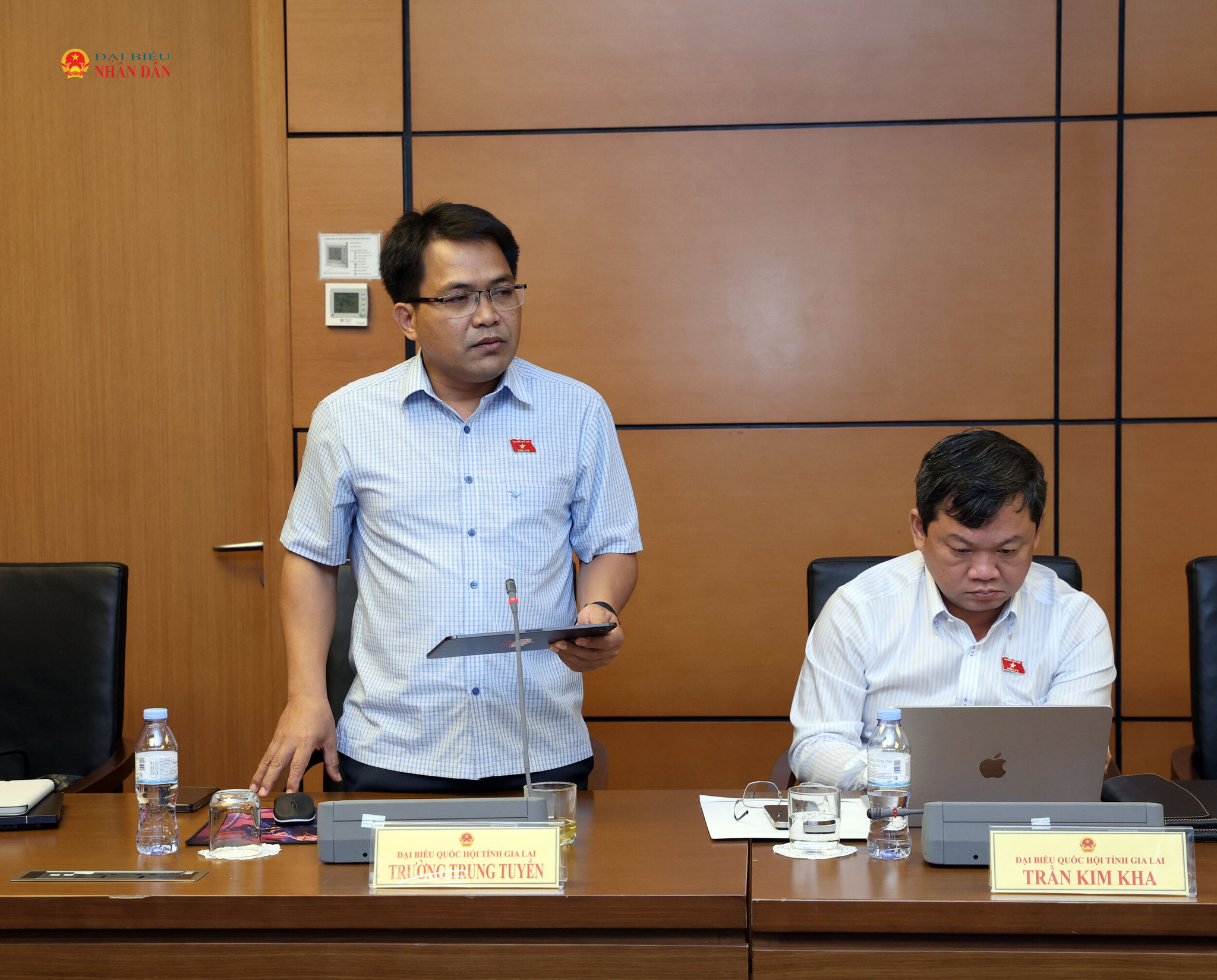 ĐBQH Trường Trung Tuyến (Gia Lai) phát biểu