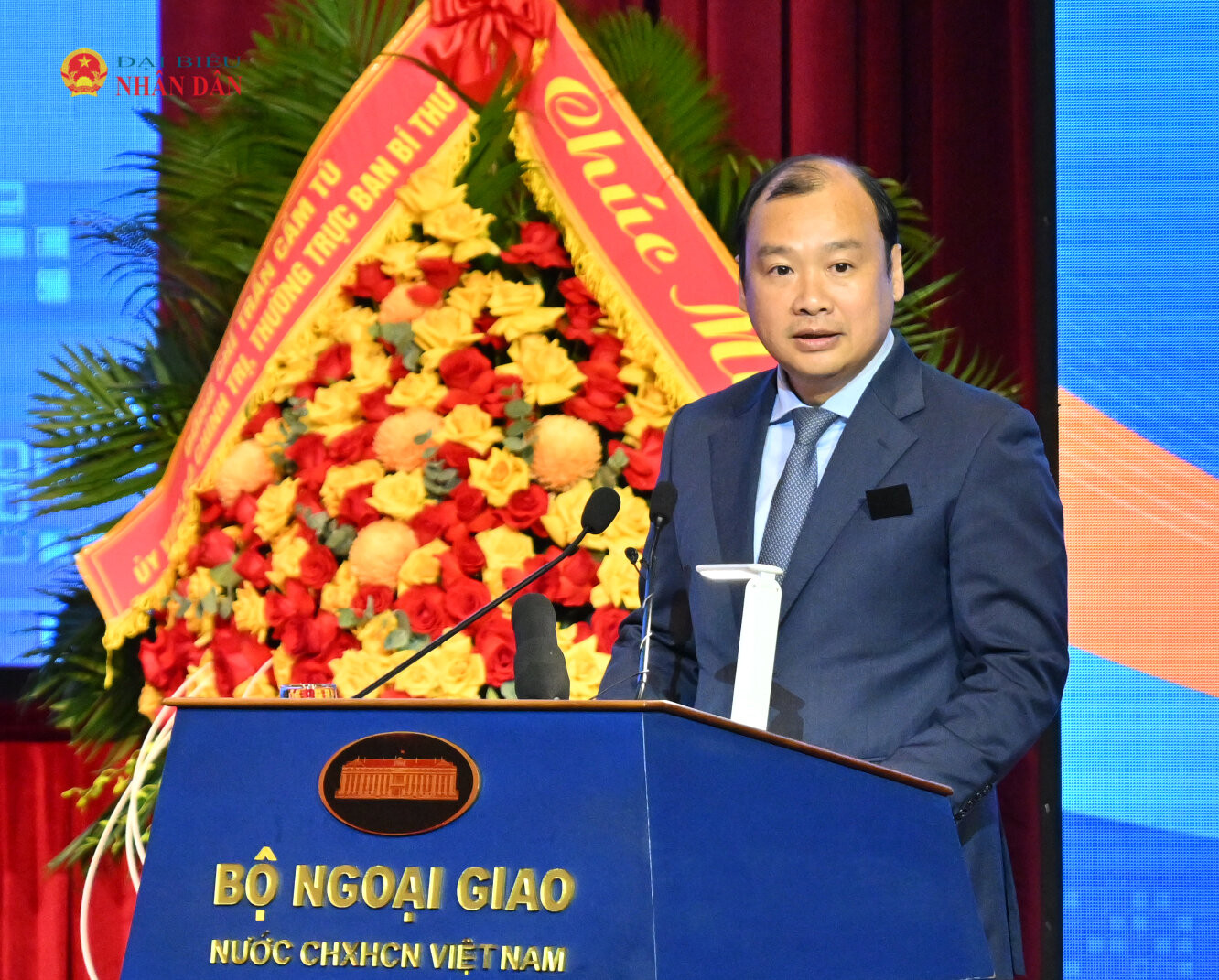 Ông Lê Hải Bình, Phó Giám đốc Thường trực Học viện Chính trị quốc gia Hồ Chí Minh