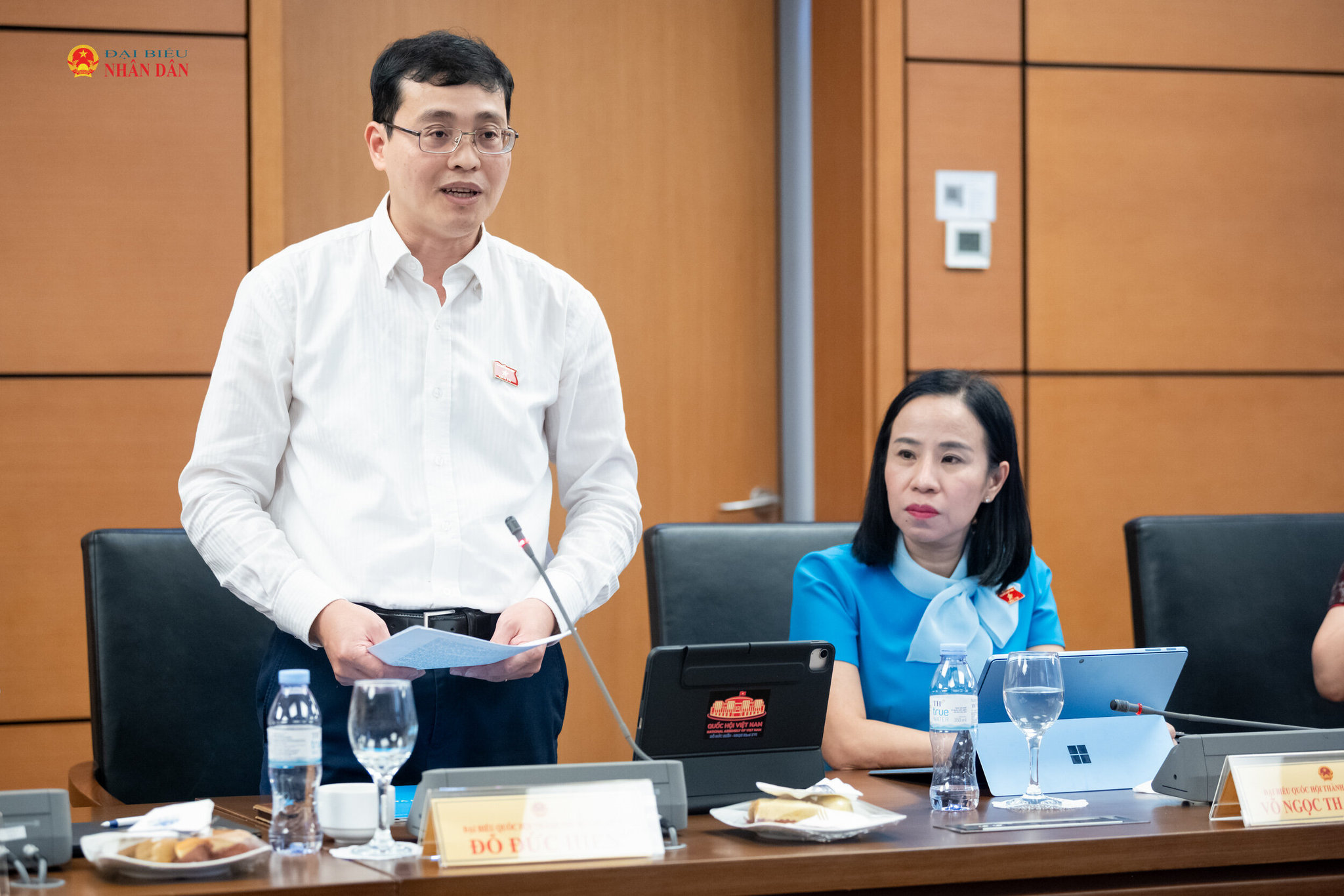 ĐBQH Đỗ Đức Hiển (TP. Hồ Chí Minh) phát biểu