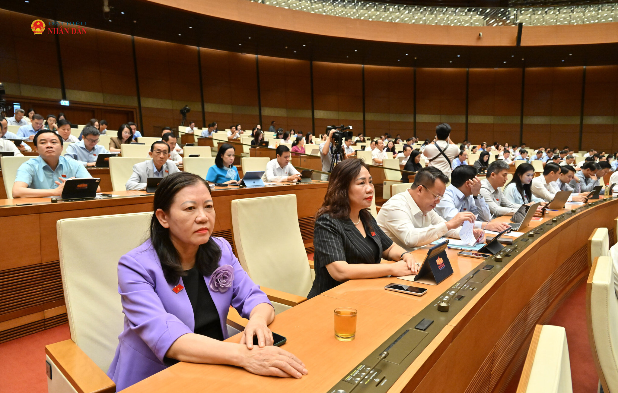 Các đại biểu tại phiên họp