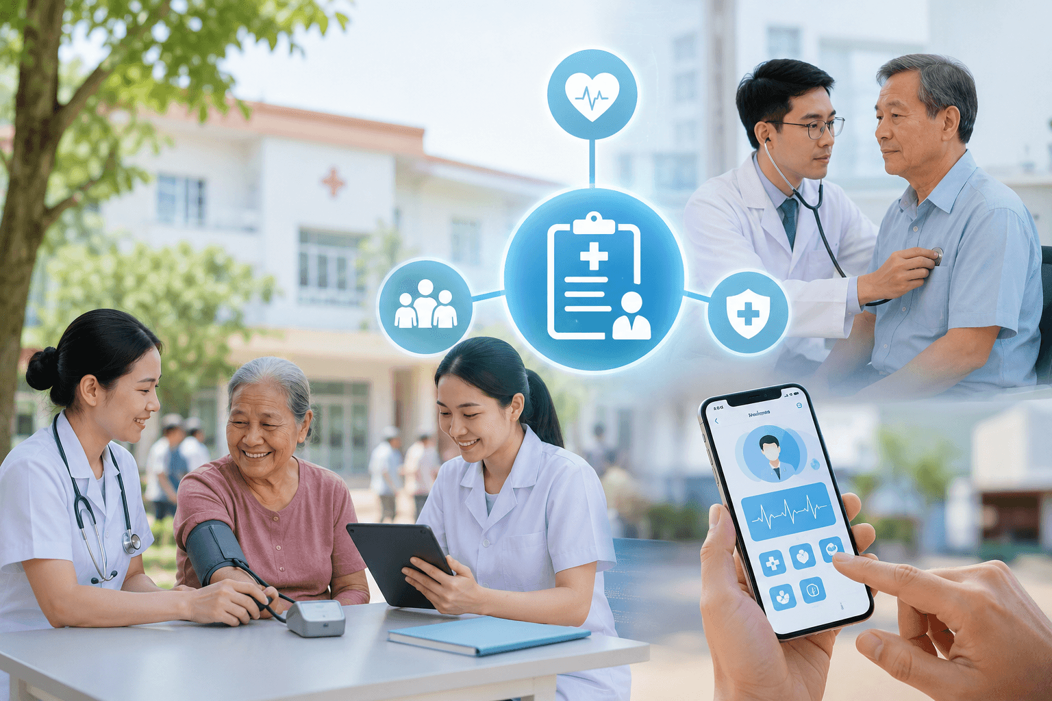 TP. Hồ Chí Minh Đưa chiến lược y tế đa tầng vào cuộc sống