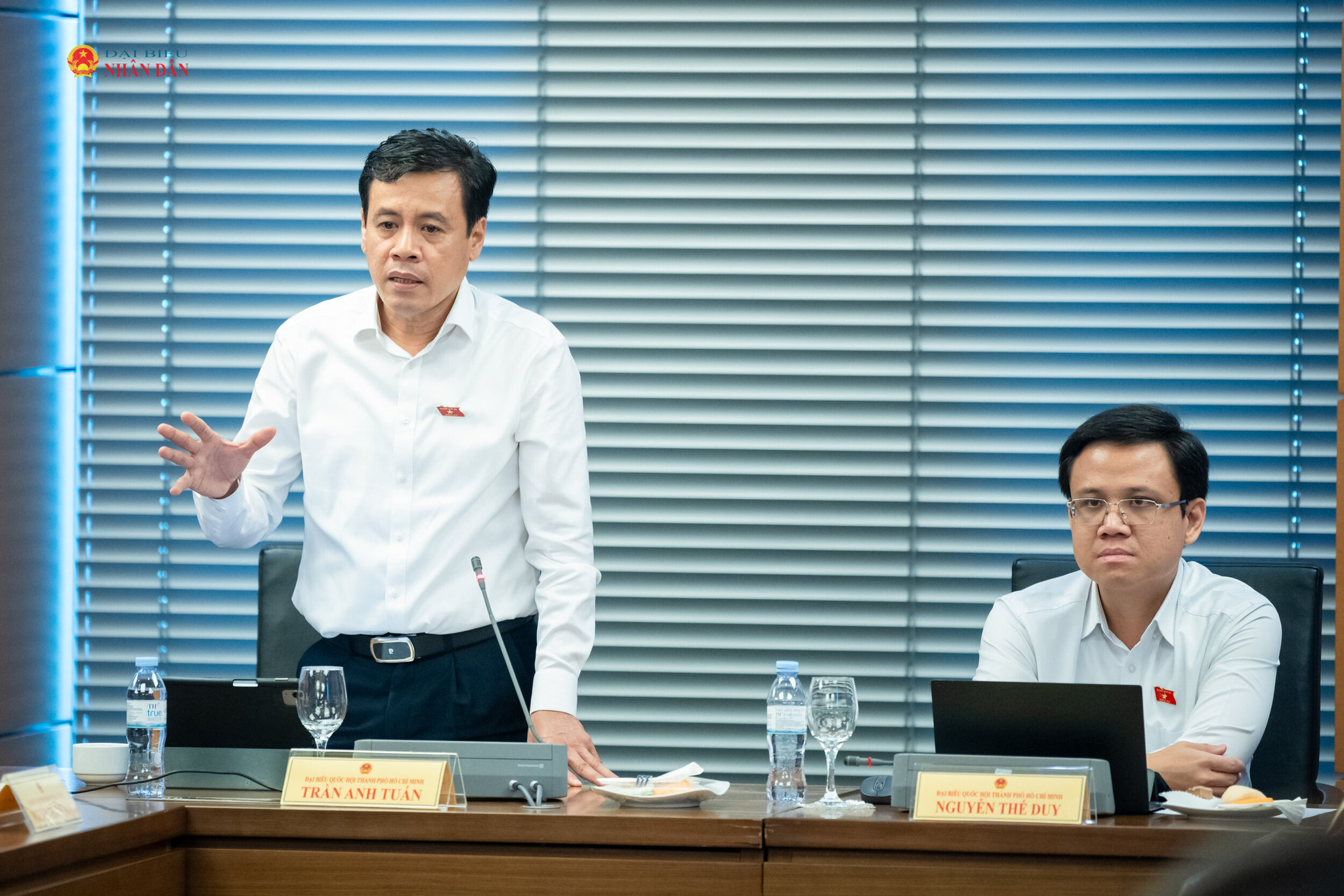 ĐBQH Trần Anh Tuấn phát biểu tại Phiên thảo luận Tổ 2