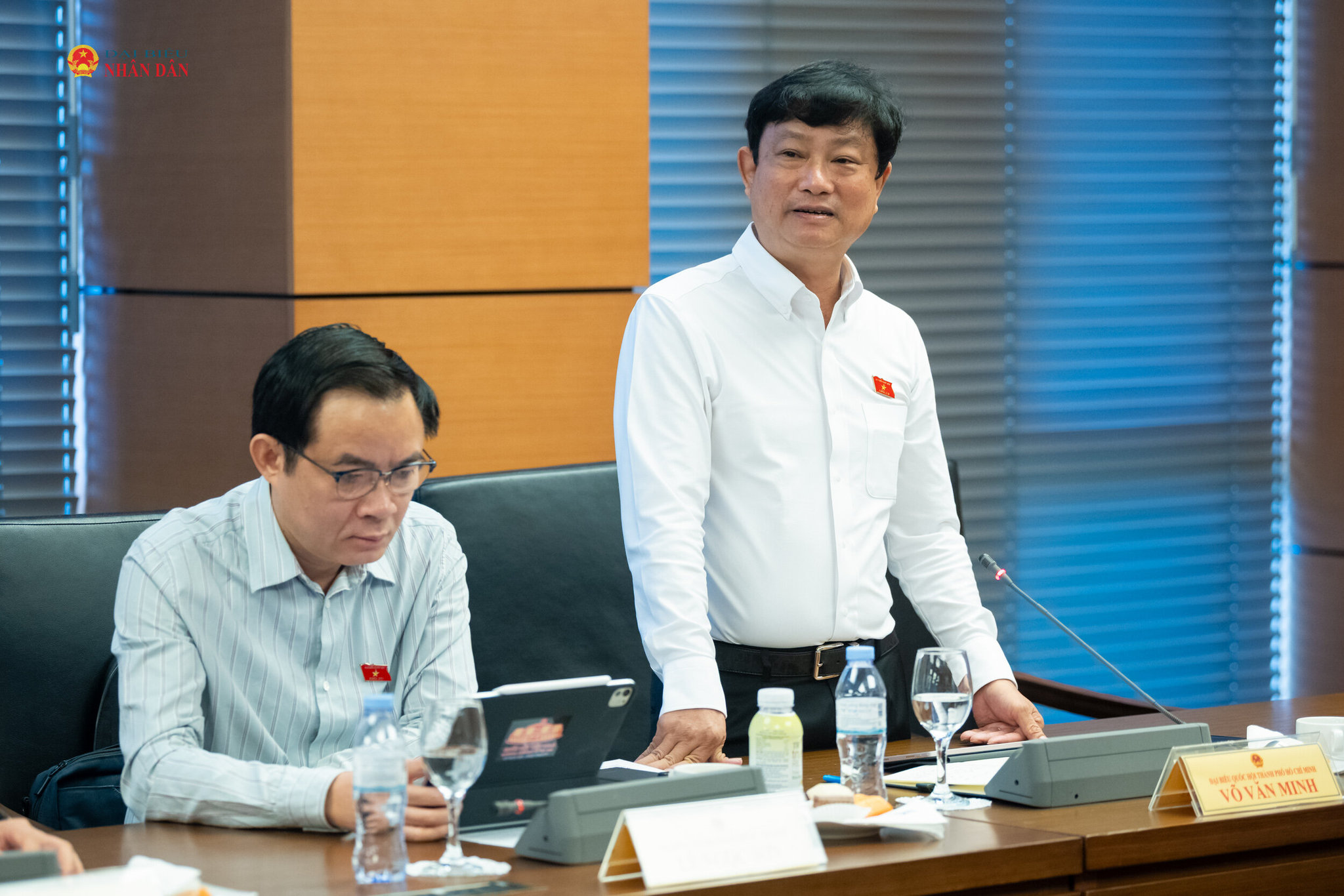ĐBQH Võ Văn Minh phát biểu tại Phiên thảo luận Tổ 2