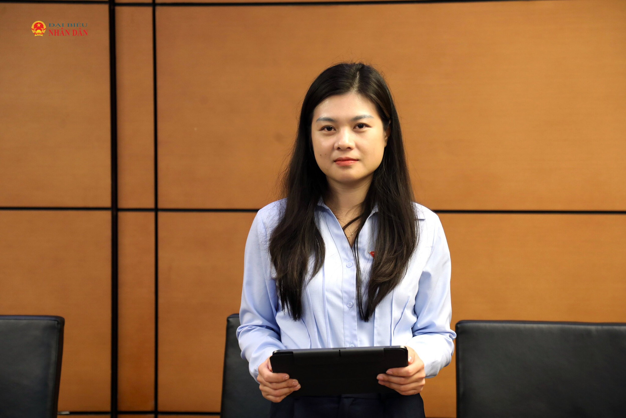 Đại biểu Nguyễn Thị Bích Đào (Ninh Bình) phát biểu