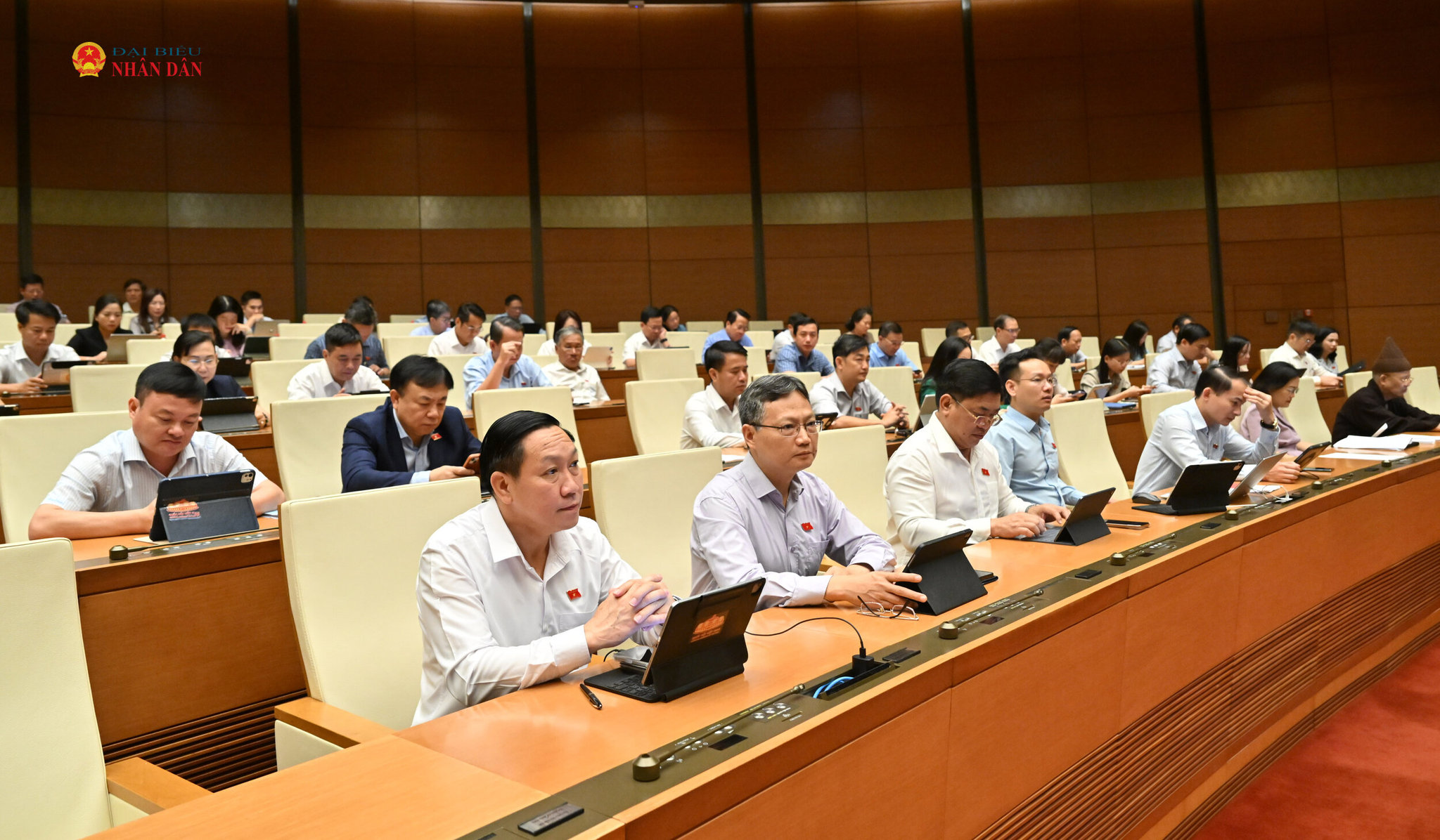 Các đại biểu tại phiên họpVQK_5276